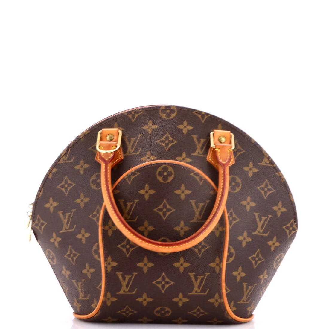 Canvas Monogram Bag Ellipse Louis Vuitton PM: Canvas Monogram Bag Ellipse Louis Vuitton PM Canvas Monogram Bag in Brown with Gold Hardware, featuring the iconic Ellipse design and Louis Vuitton monogram pattern. This classic PM bag boasts a