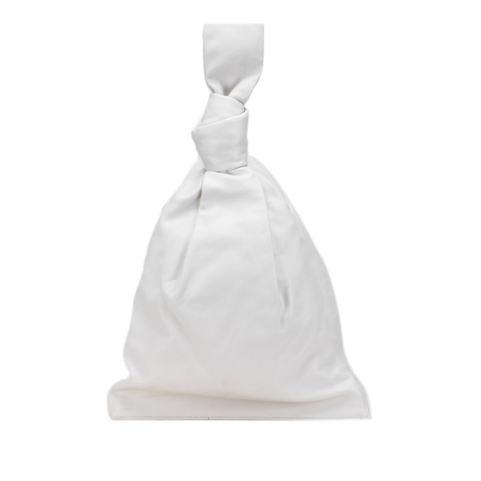 Veneta Leather Handbag: Veneta Leather Handbag The Veneta Leather Handbag is a sleek and sophisticated accessory, boasting a crisp white leather exterior and a sturdy zipper closure. Measuring 37.5cm x 31cm x 5.00mm, this