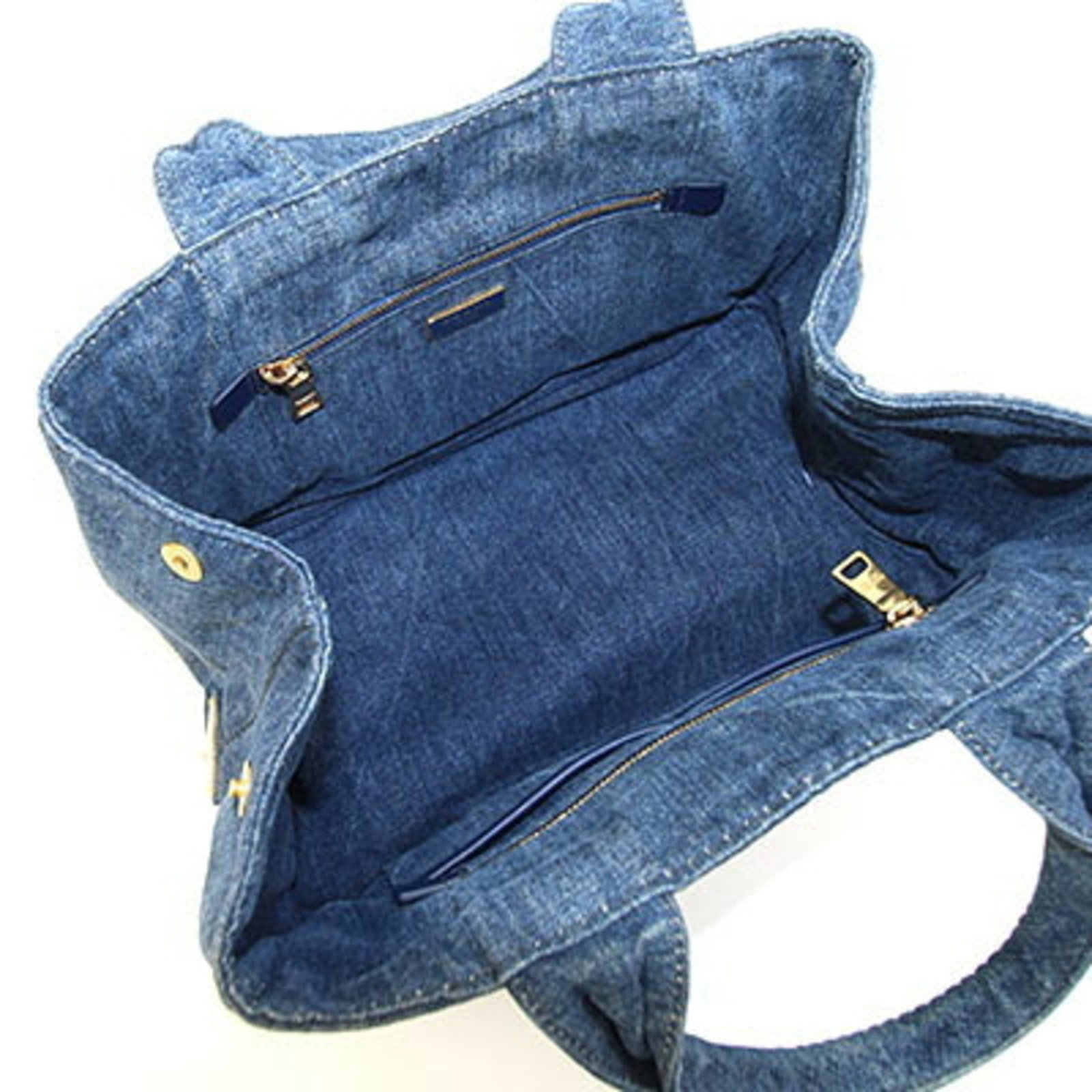 Handbag Denim Prada - 3