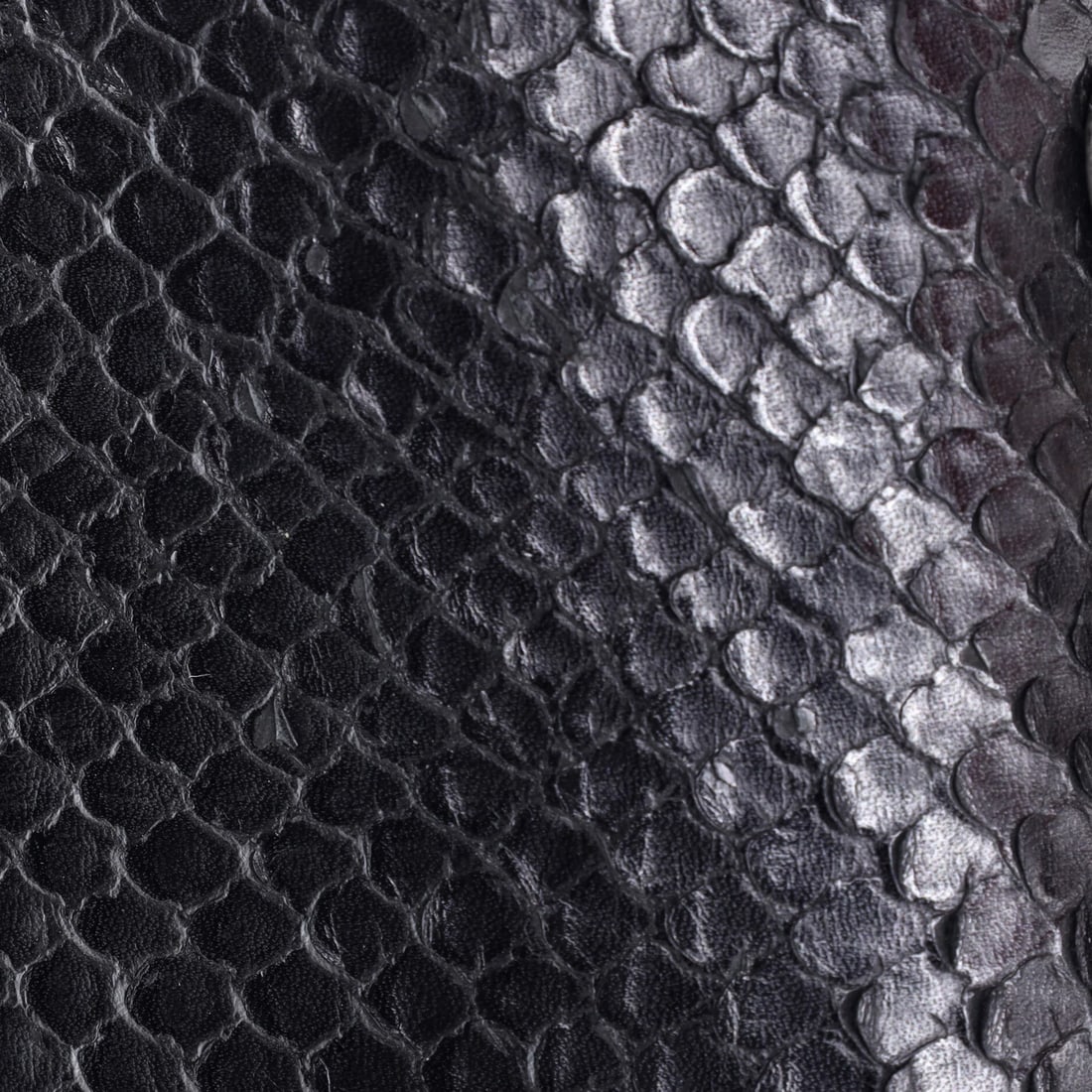 Python Embossed Leather Large Saint Laurent Classic Monogram College Bag - 6