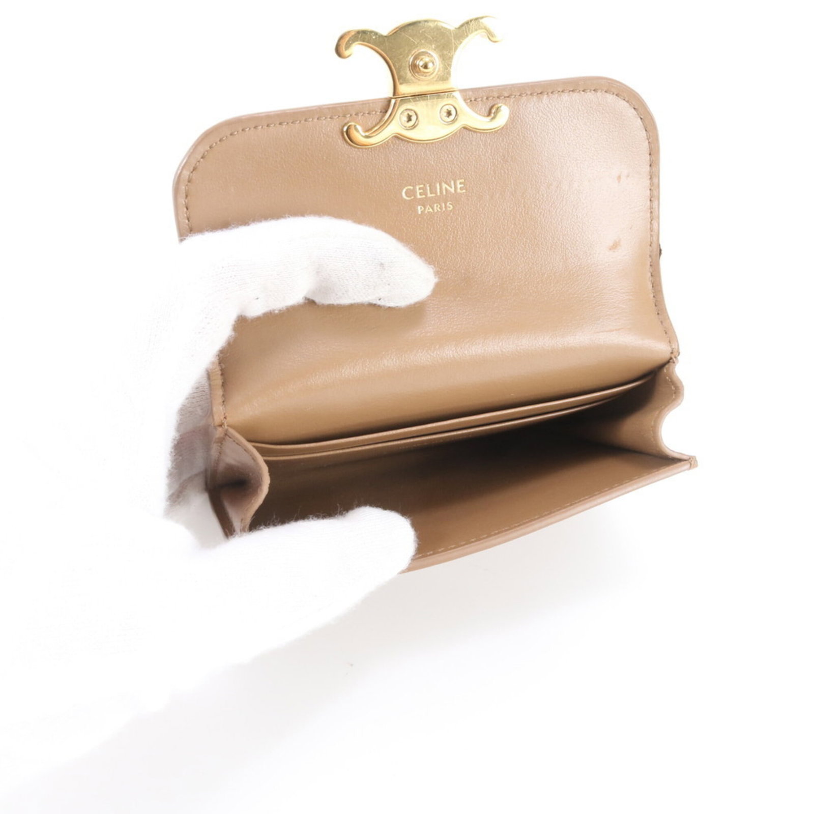Card Case Leather Celine - 6