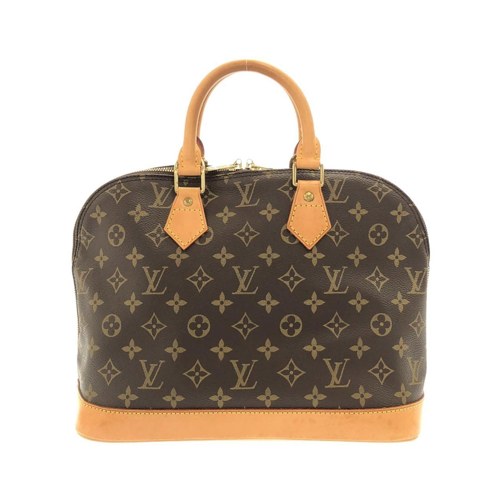 Louis Vuitton Handbag Coated Canvas: Louis Vuitton Handbag Coated Canvas The Louis Vuitton Handbag Coated Canvas is a stylish and durable women's bag made from coated canvas, featuring a classic design with a brown color. Measuring