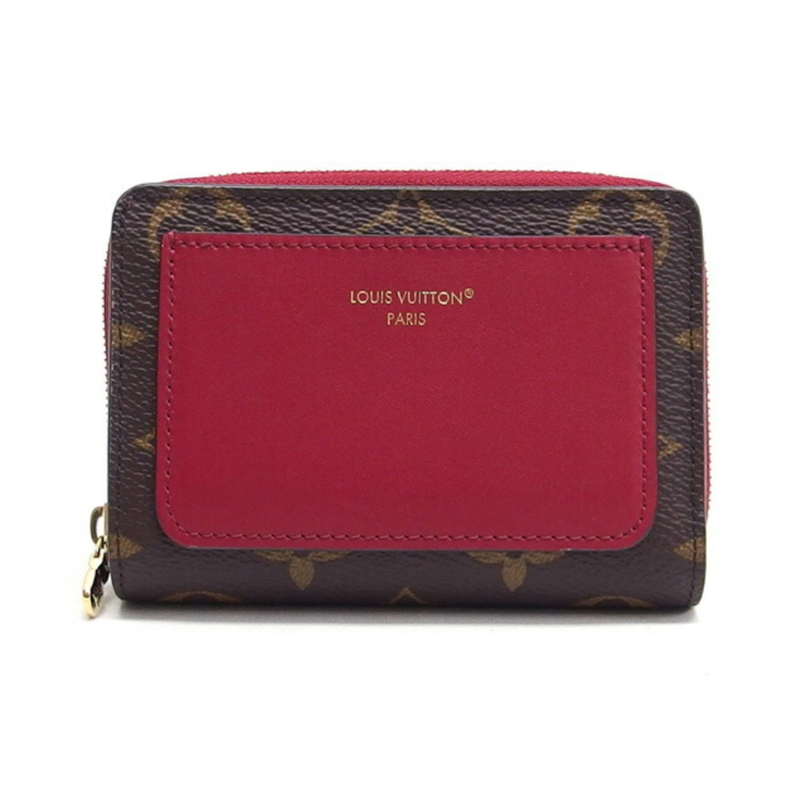 Louis Vuitton Wallet (Bi-Fold) Monogram Leather: Louis Vuitton Wallet (Bi-Fold) Monogram Leather Monogram Leather Fuchsia Pink Bi-Fold Wallet from Louis Vuitton, complete with a luxurious box and dust bag for protection. This stylish wallet