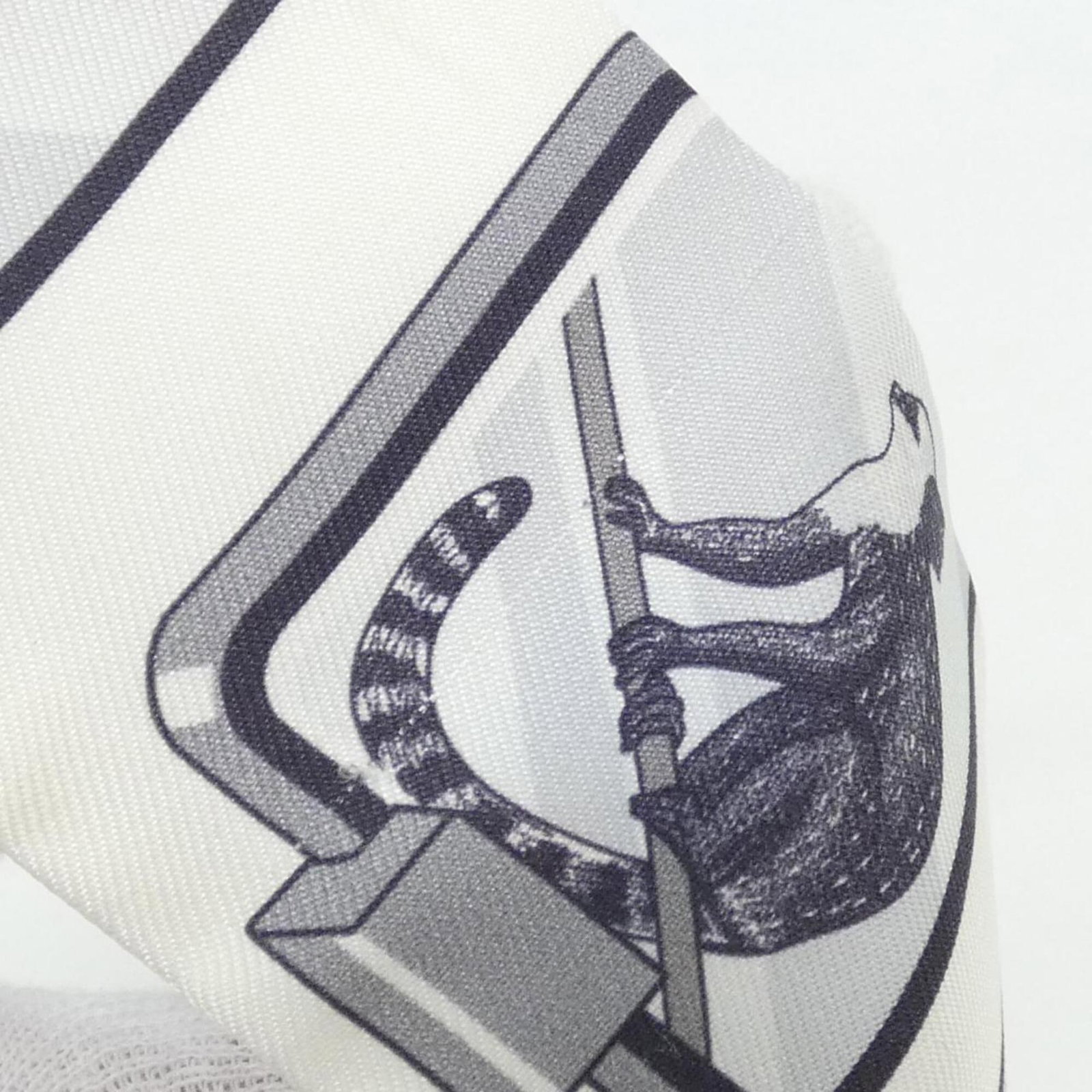 Silk Hermes Scarf - 5