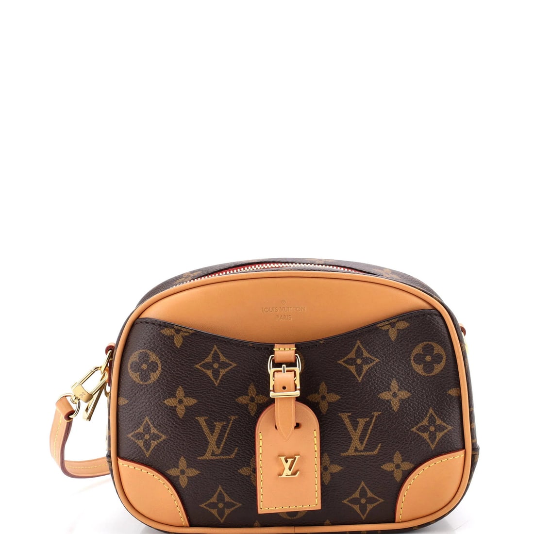Louis Vuitton Mini Monogram Canvas Deauville Handbag: Louis Vuitton Mini Monogram Canvas Deauville Handbag Brown Louis Vuitton Mini Monogram Canvas Deauville Handbag for sale. This cross body bag features a classic mini design with a brown canvas
