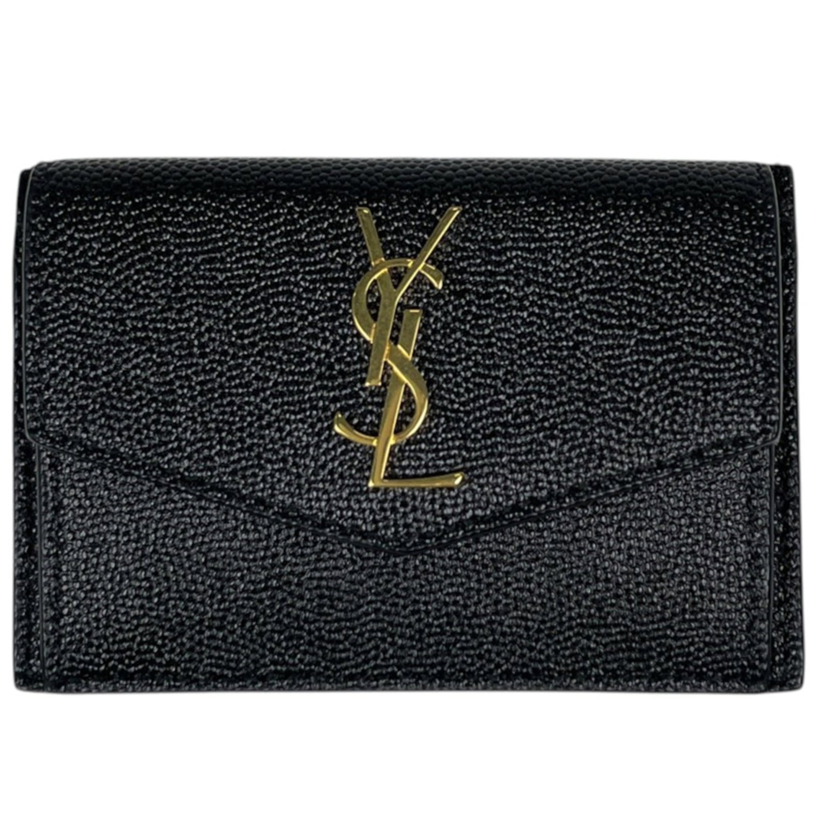Laurent Saint Business Card Case Leather: Laurent Saint Business Card Case Leather The Laurent Saint Business Card Case Leather is a sleek and sophisticated accessory, crafted from high-quality black leather. Its compact size and elegant