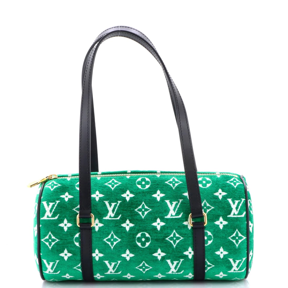 Louis Vuitton LV Papillon Monogram Jacquard Velvet Handbag (1 of 7)