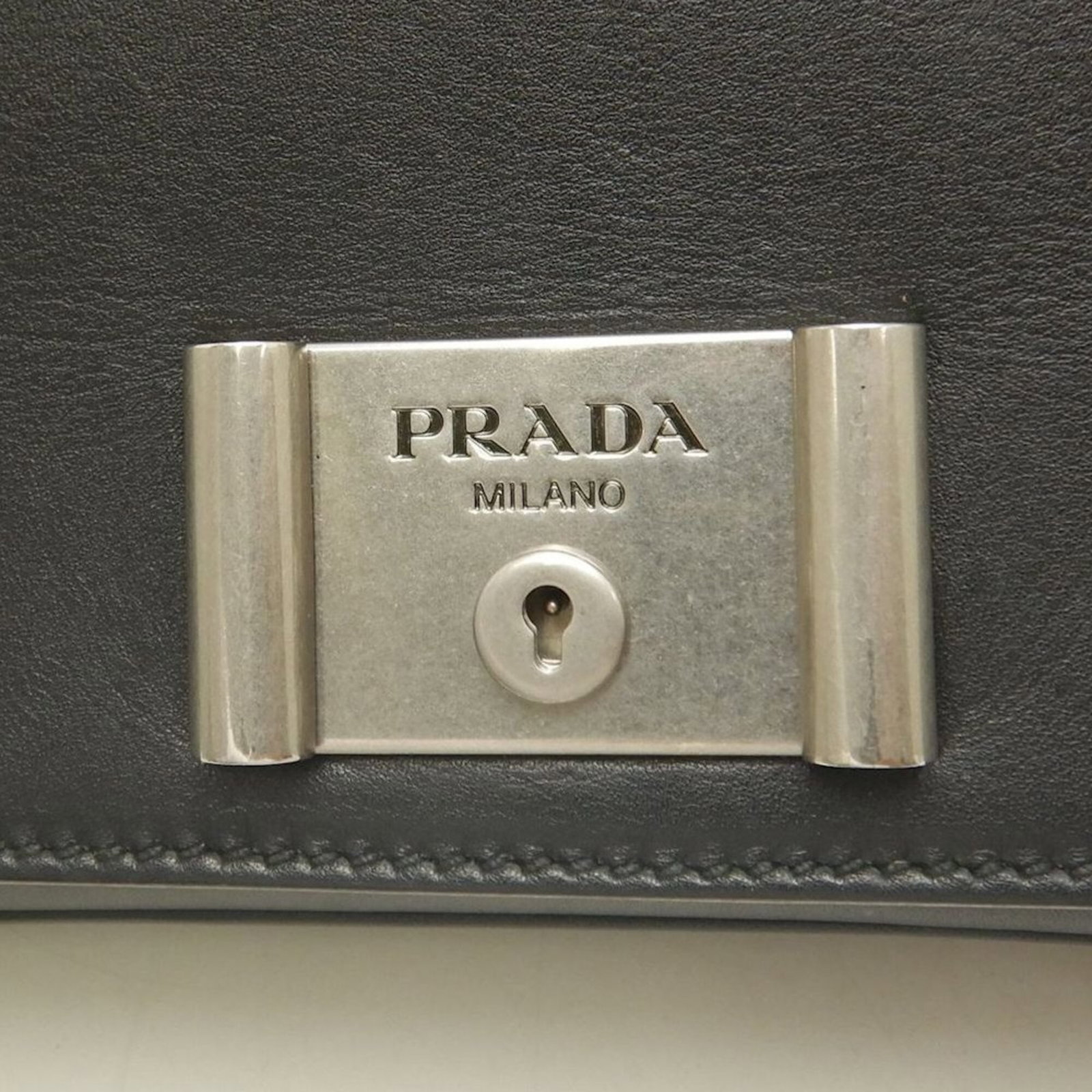 Shoulder Bag Leather Prada - 14