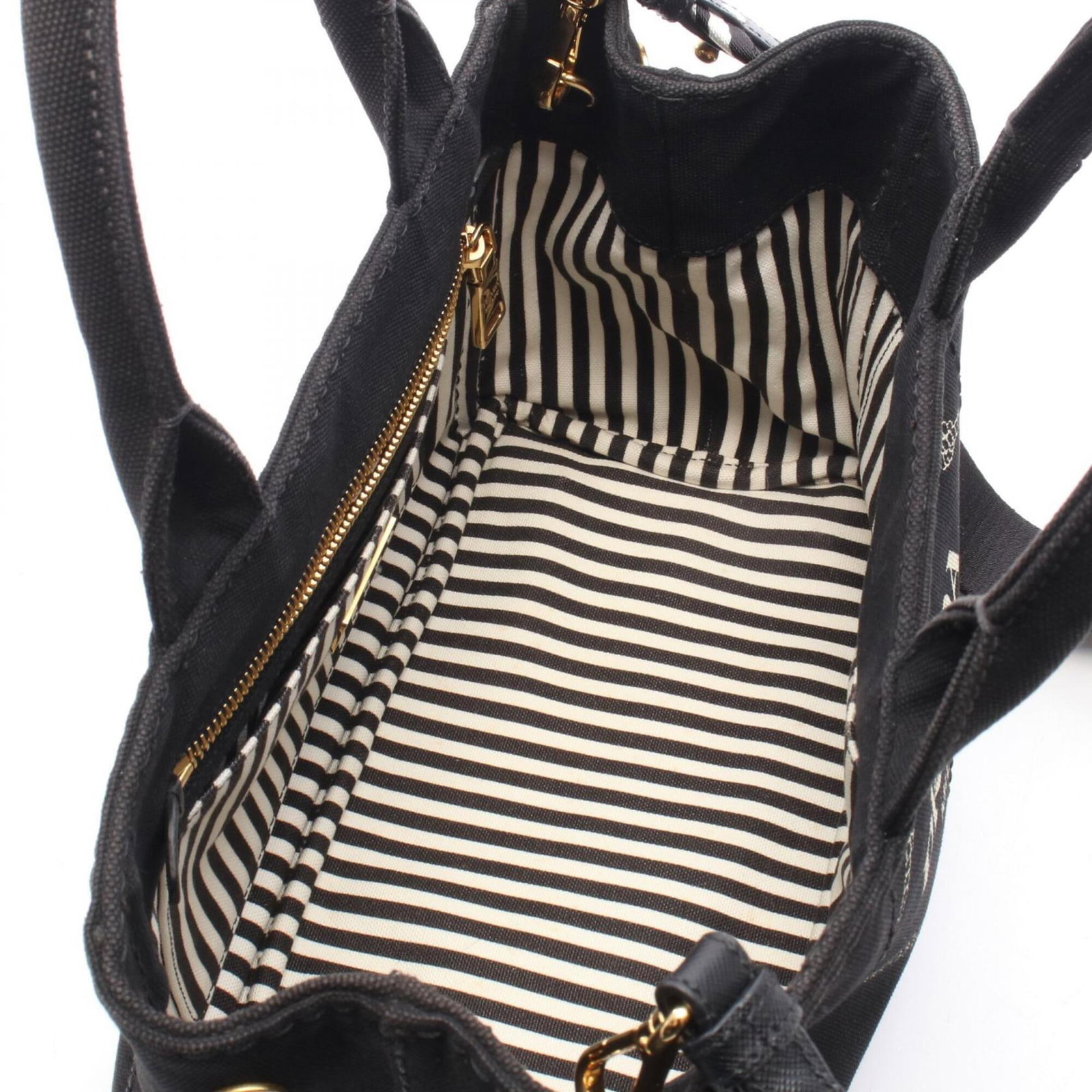 Canvas tote bag Prada handbag - 3