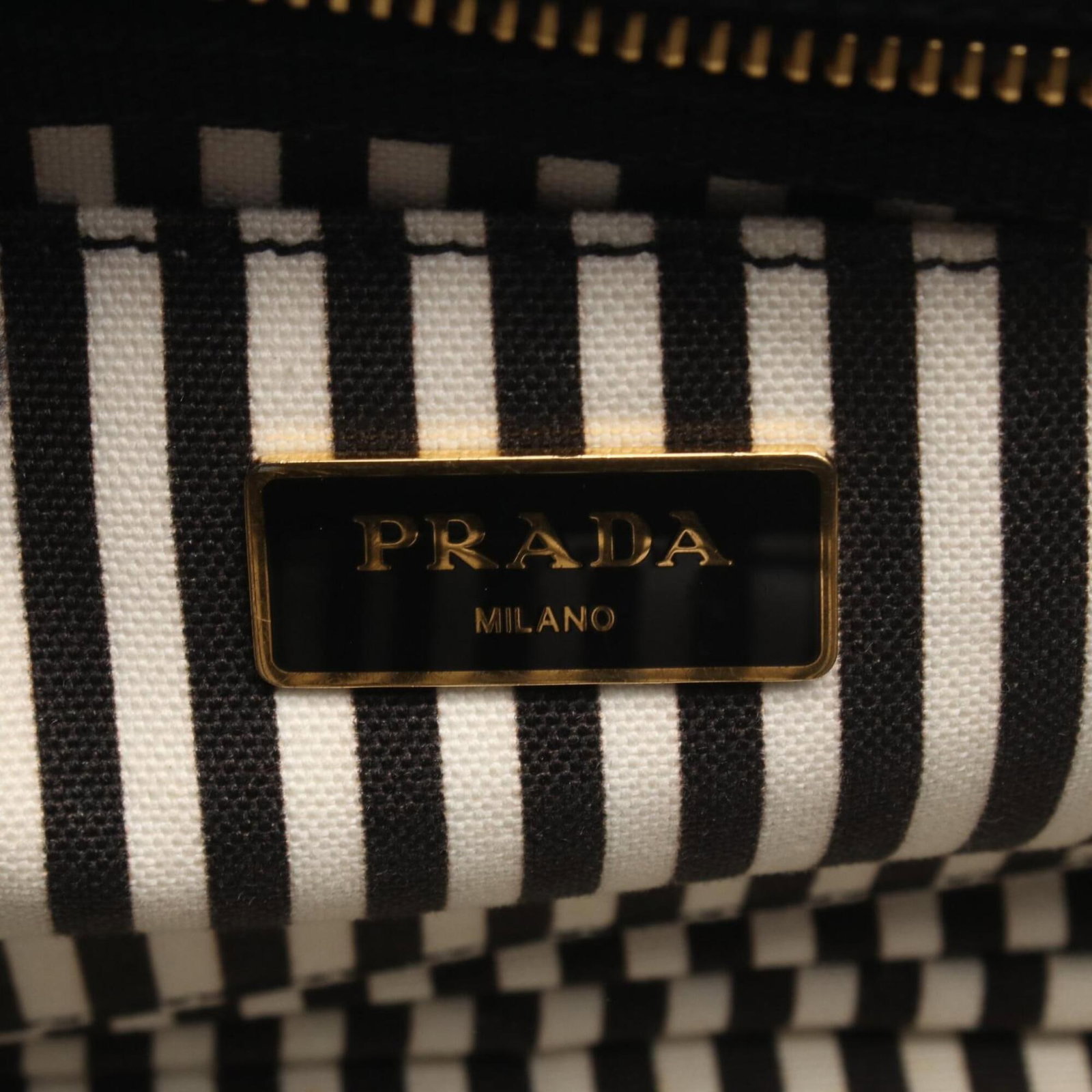 Canvas tote bag Prada handbag - 4