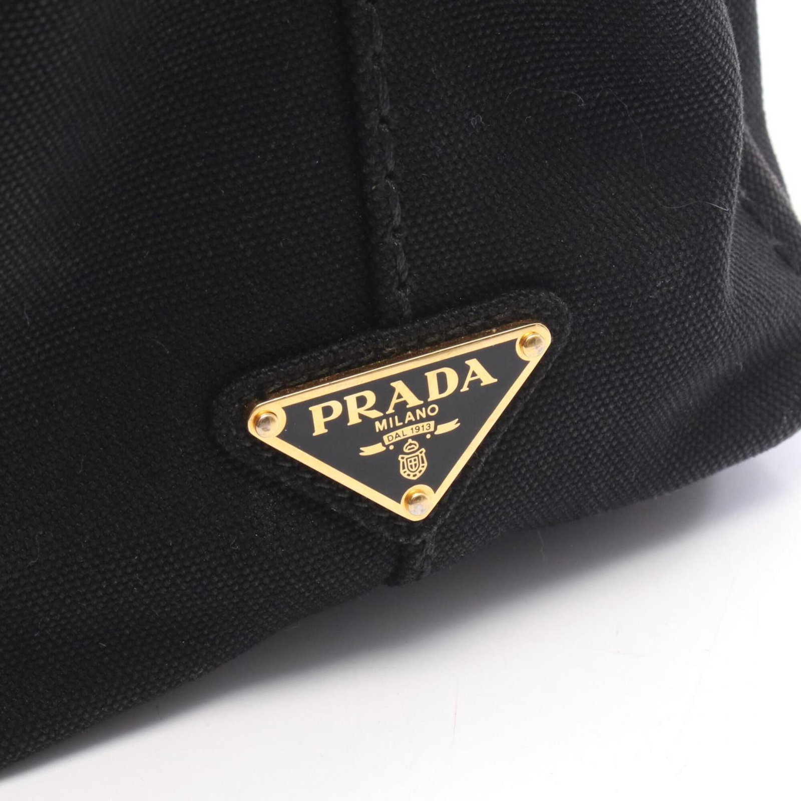 Canvas tote bag Prada handbag - 5