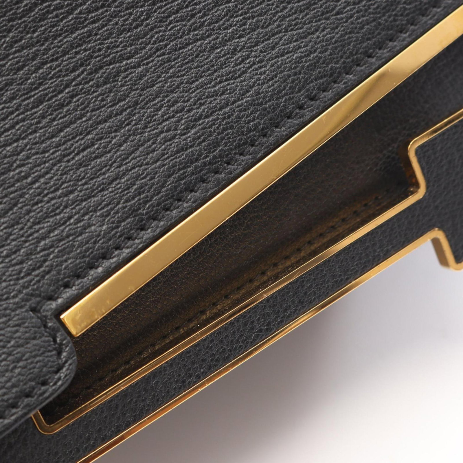 Chevre Leather Hermes Bag - 8