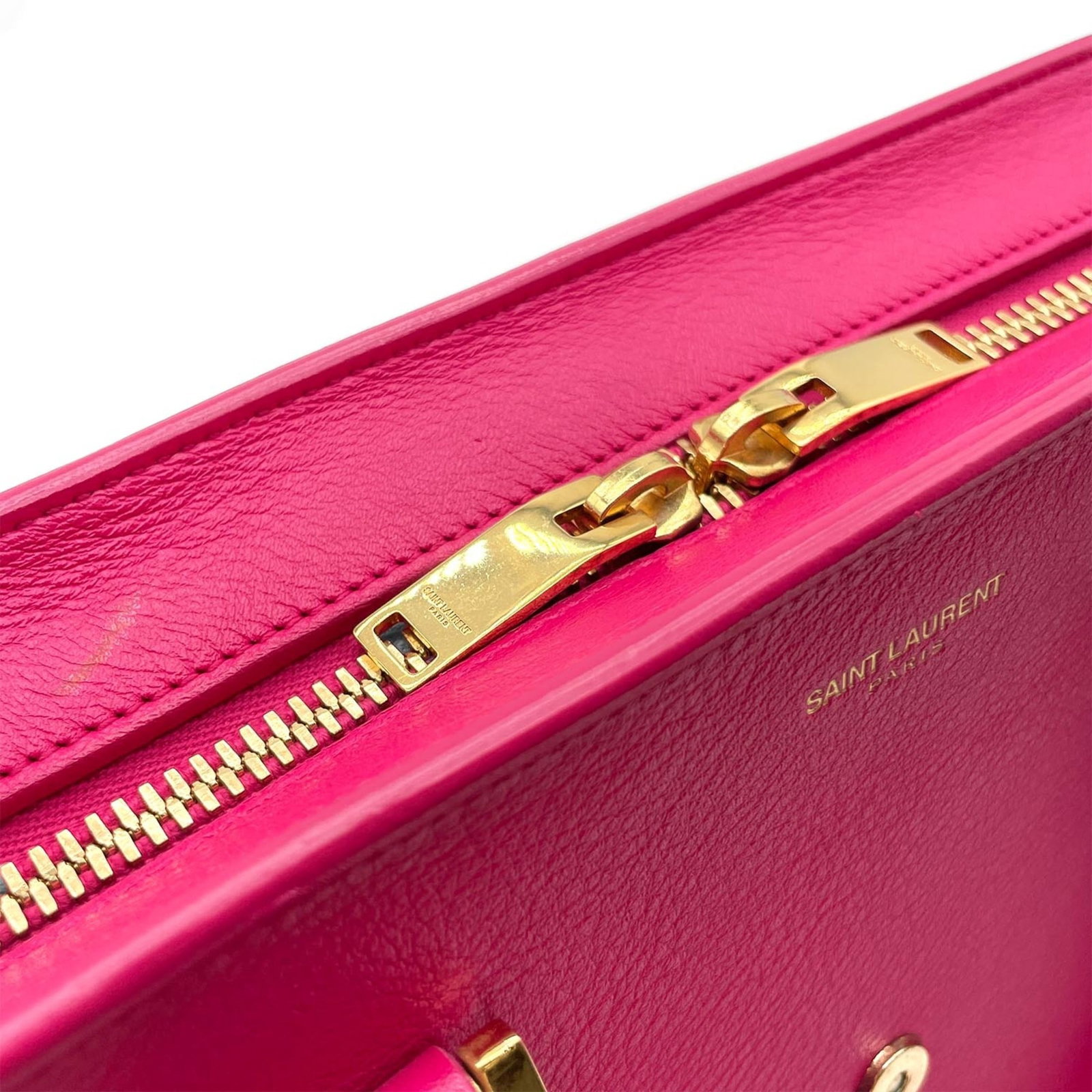 Handbag Saint Laurent Leather - 11