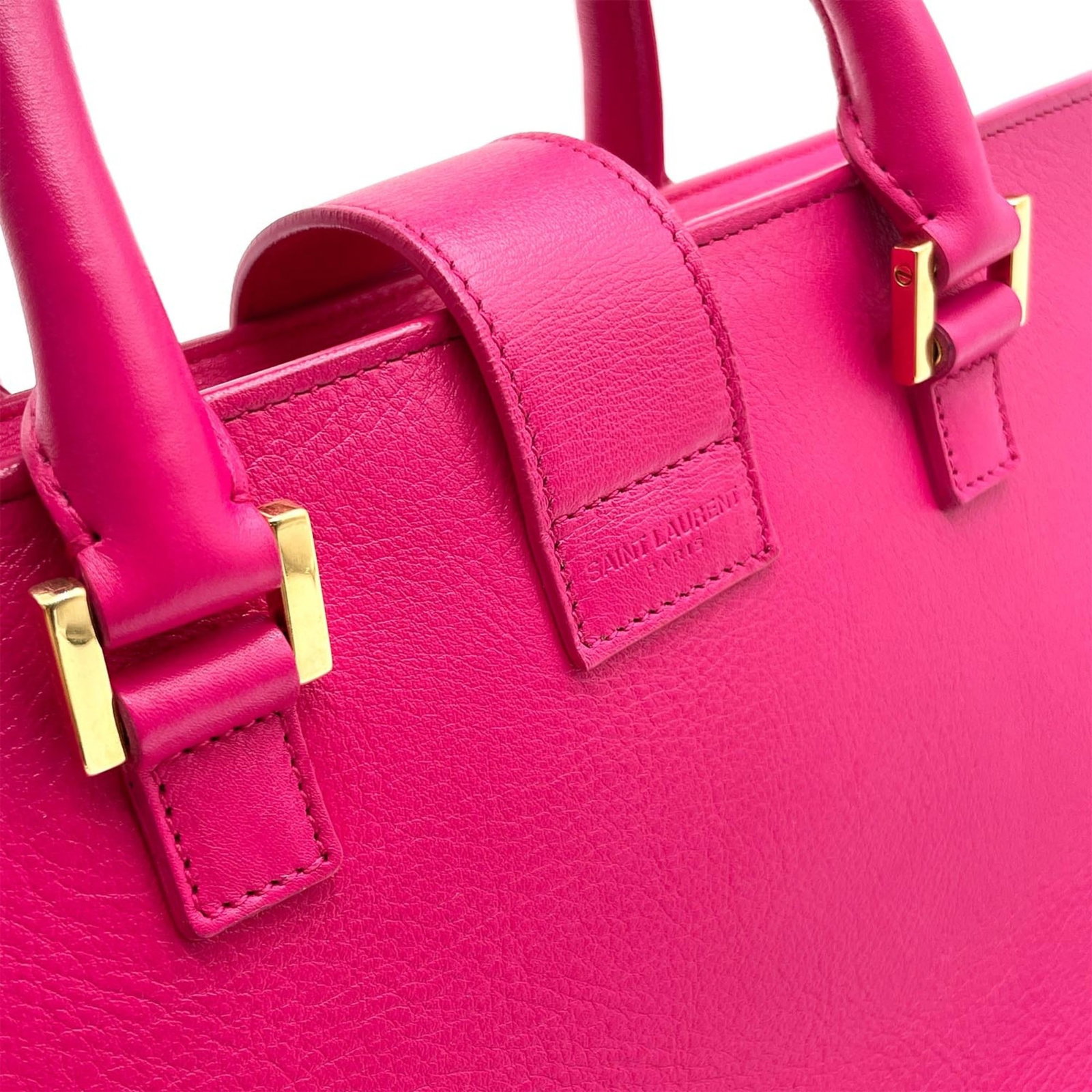 Handbag Saint Laurent Leather - 14