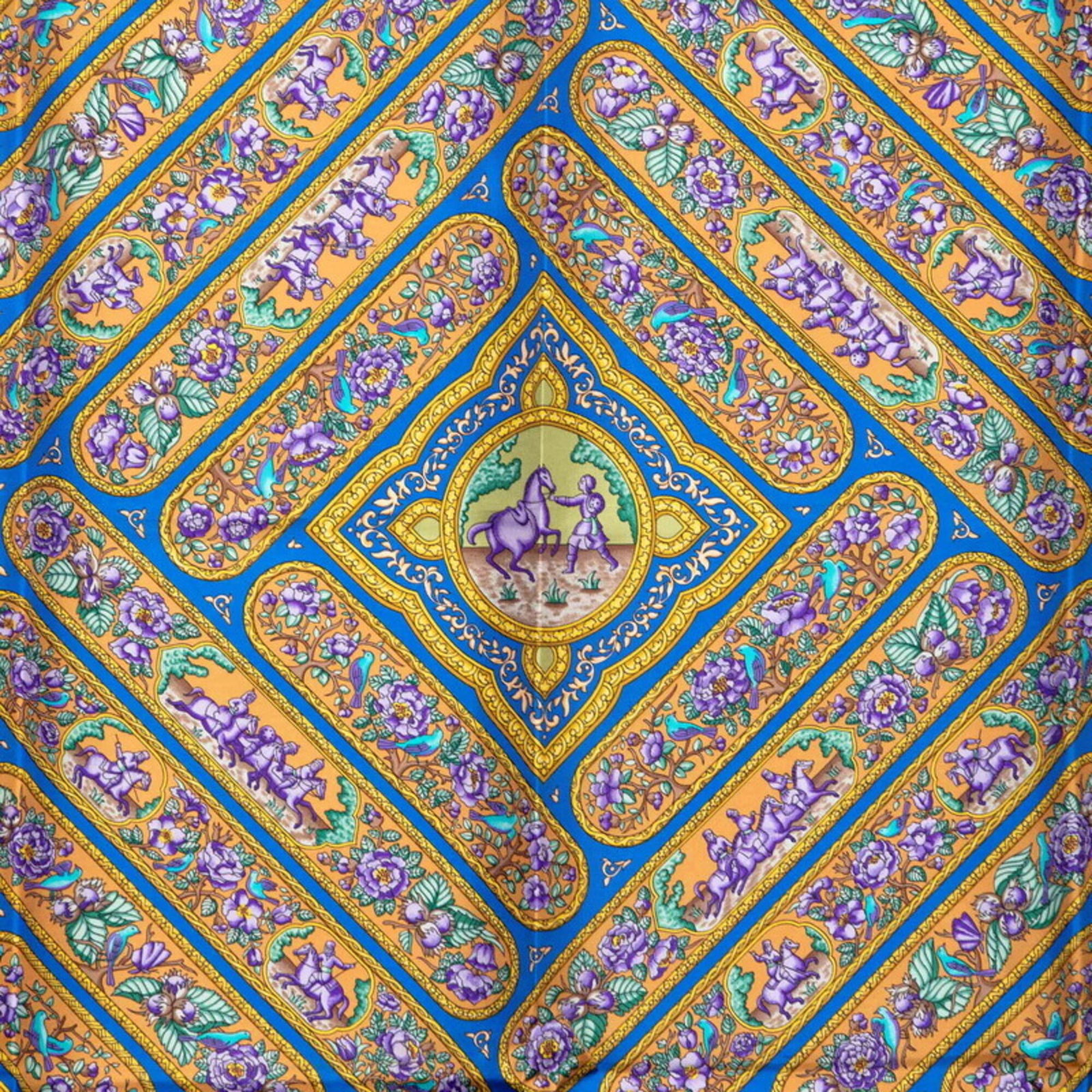 Silk Hermes Scarf - 3