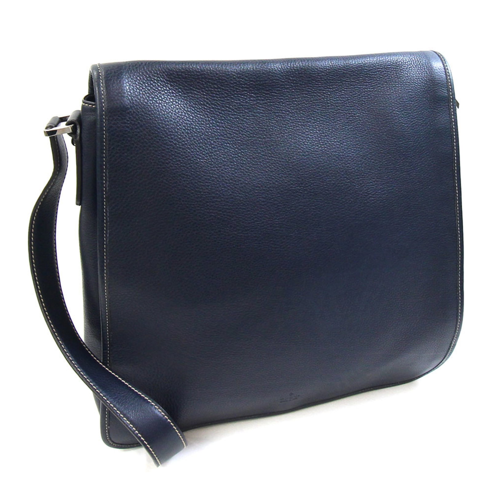 Shoulder Bag Leather Handbag Gucci: Shoulder Bag Leather Handbag Gucci Navy leather shoulder bag from Gucci, measuring 34cm x 32cm x 9cm, with classic Italian design and timeless style. This stylish bag features high-quality leather