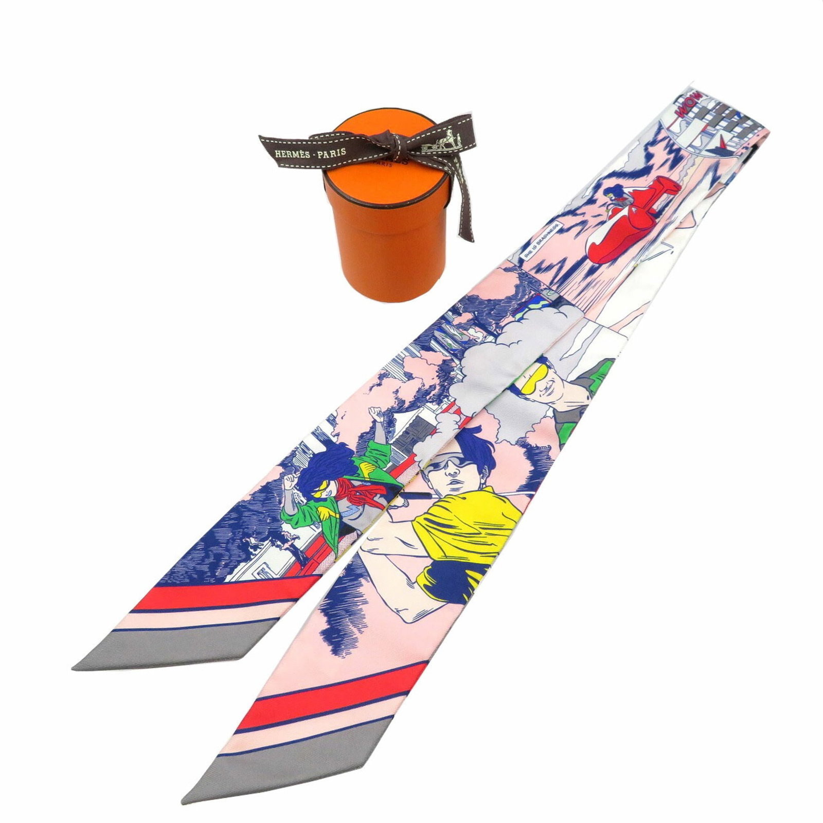 Silk Hermes Scarf - 2
