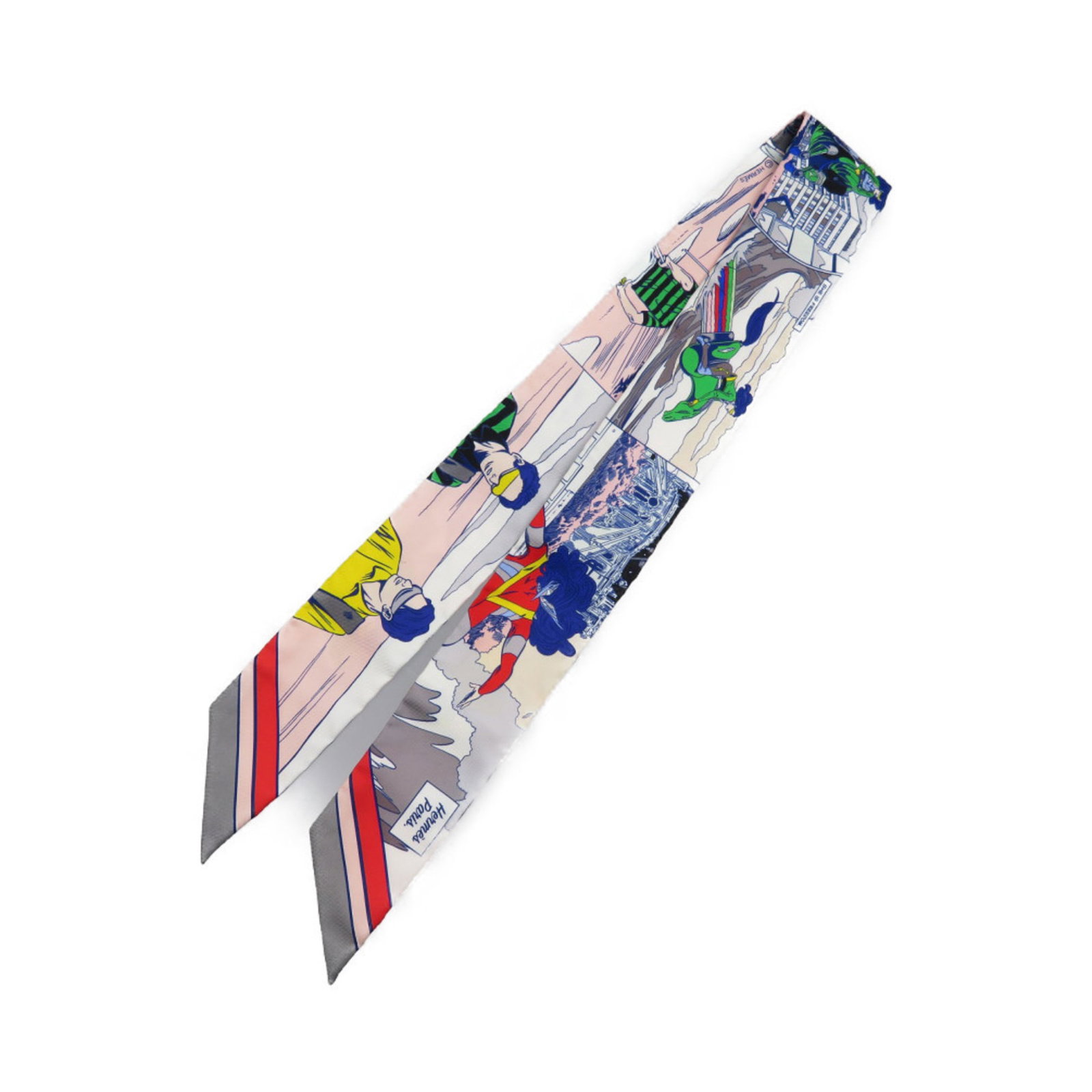 Silk Hermes Scarf - 3