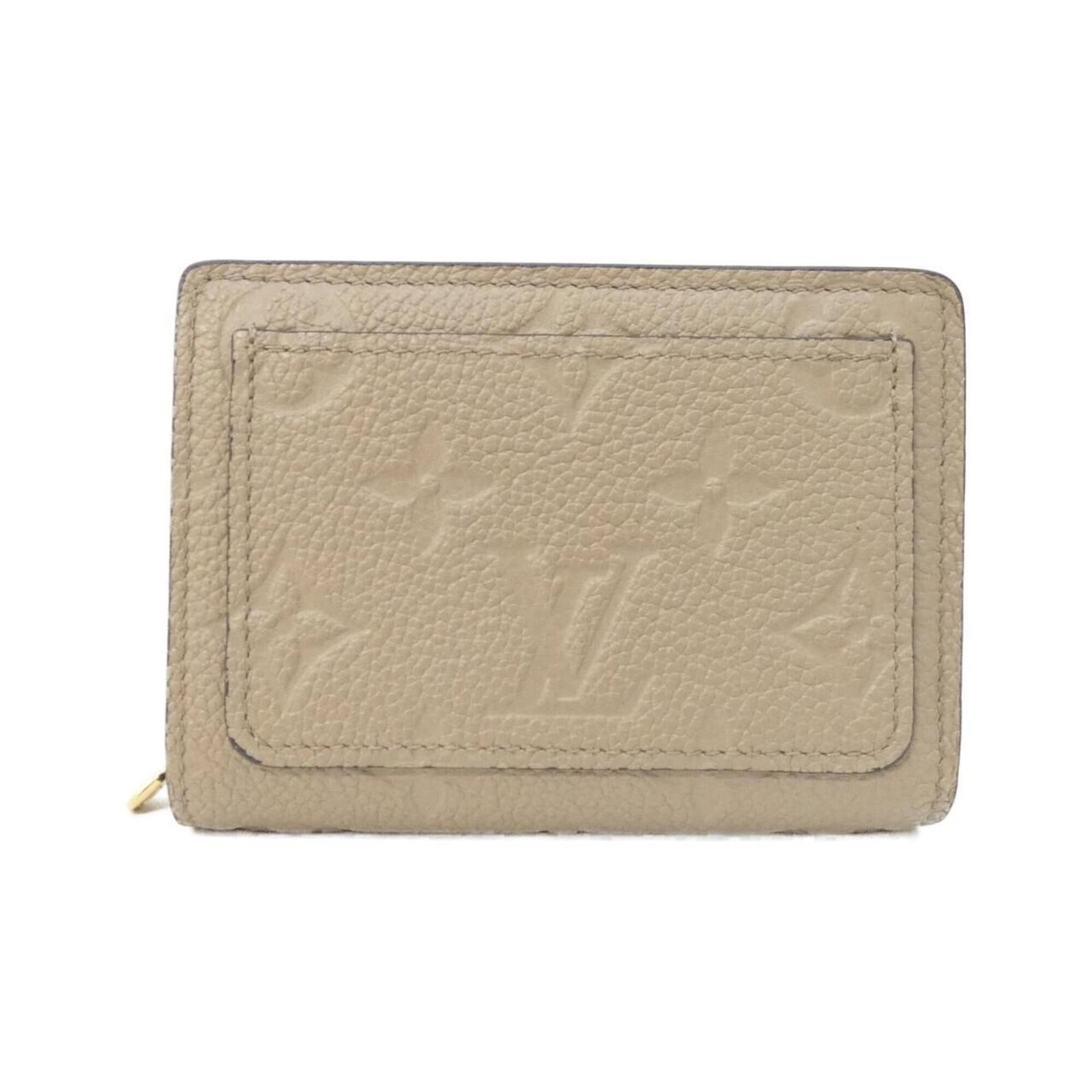 Louis Vuitton Wallet (Bi-Fold) Leather: Louis Vuitton Wallet (Bi-Fold) Leather Calf leather construction provides a durable and long-lasting finish for this Louis Vuitton bi-fold wallet. The Tourterelle color adds a touch of elegance to thi
