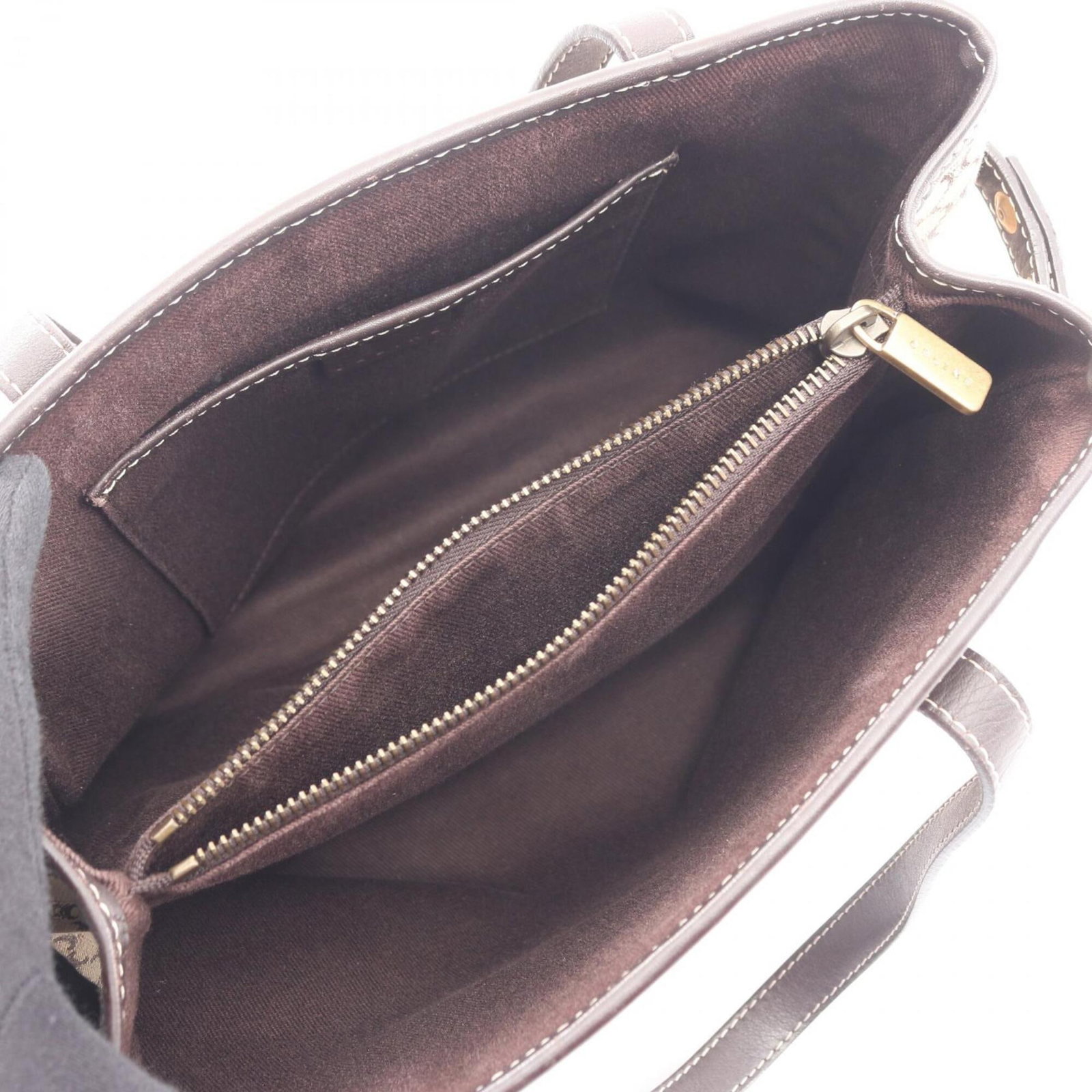 Handbag Canvas Leather - 3