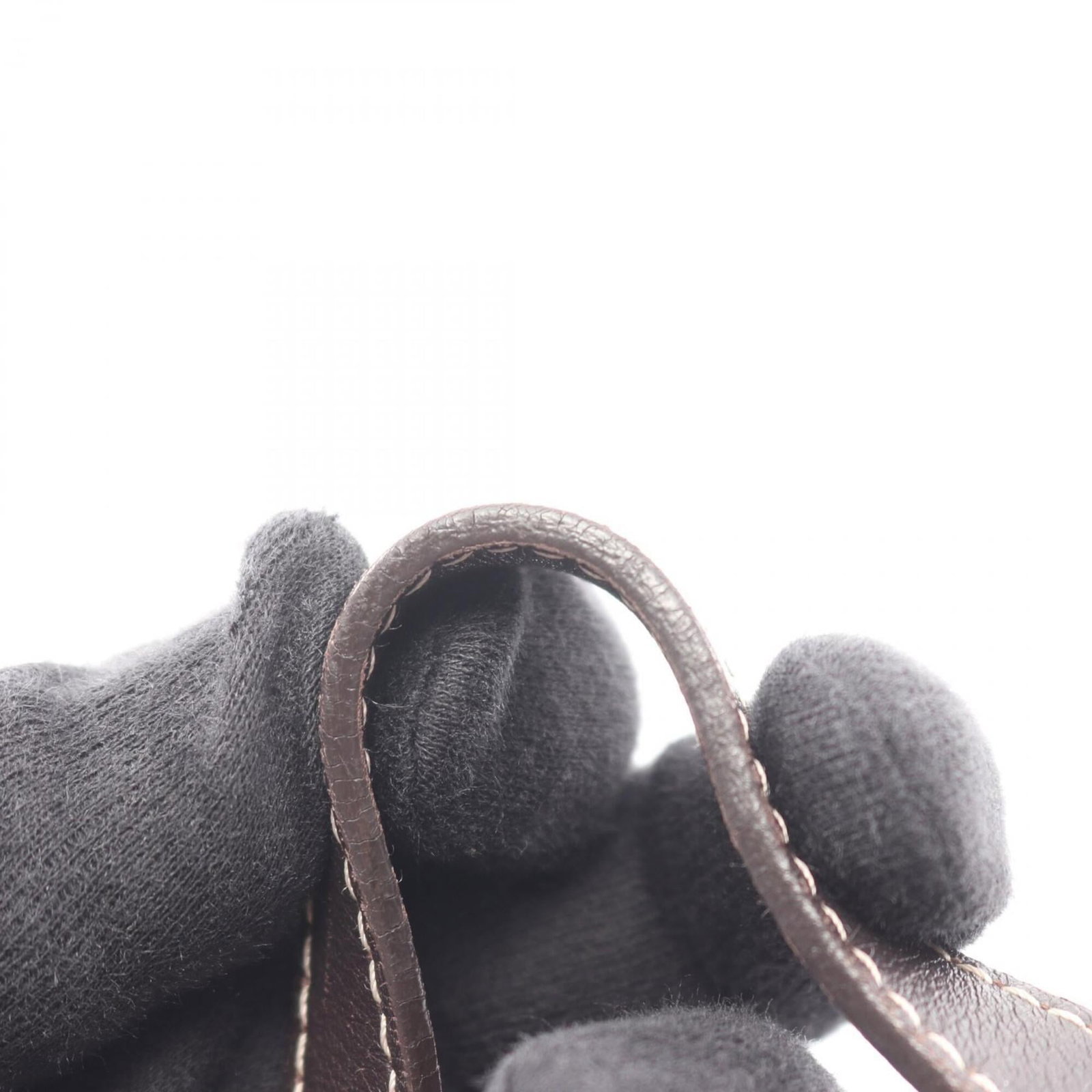 Handbag Canvas Leather - 8
