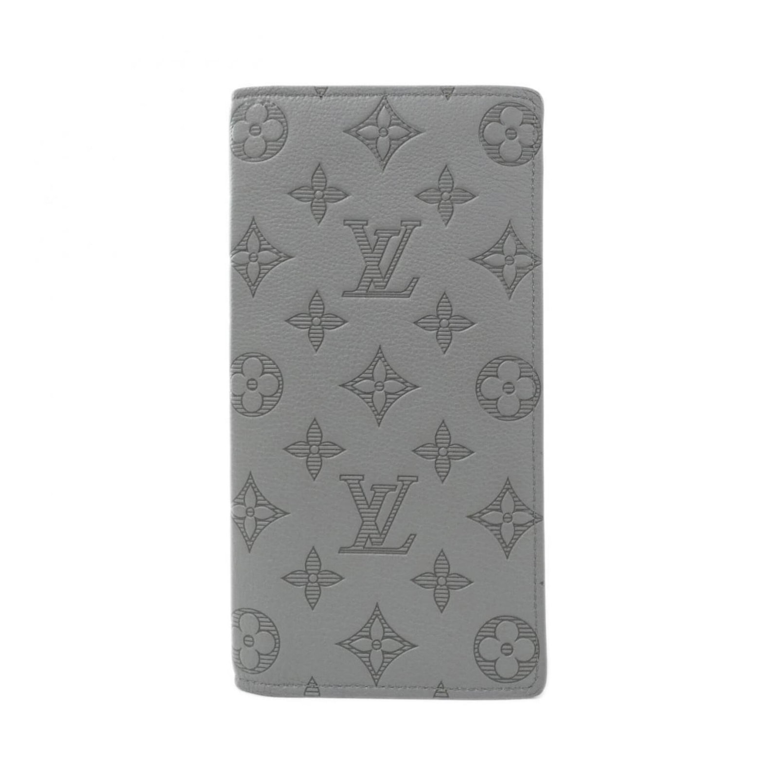 Leather Wallet Bi Fold Louis Vuitton: Leather Wallet Bi Fold Louis Vuitton Gray Calfskin Louis Vuitton Bi Fold Wallet. Made from high-quality leather, this bi-fold wallet features a classic design with clean lines and a timeless look.