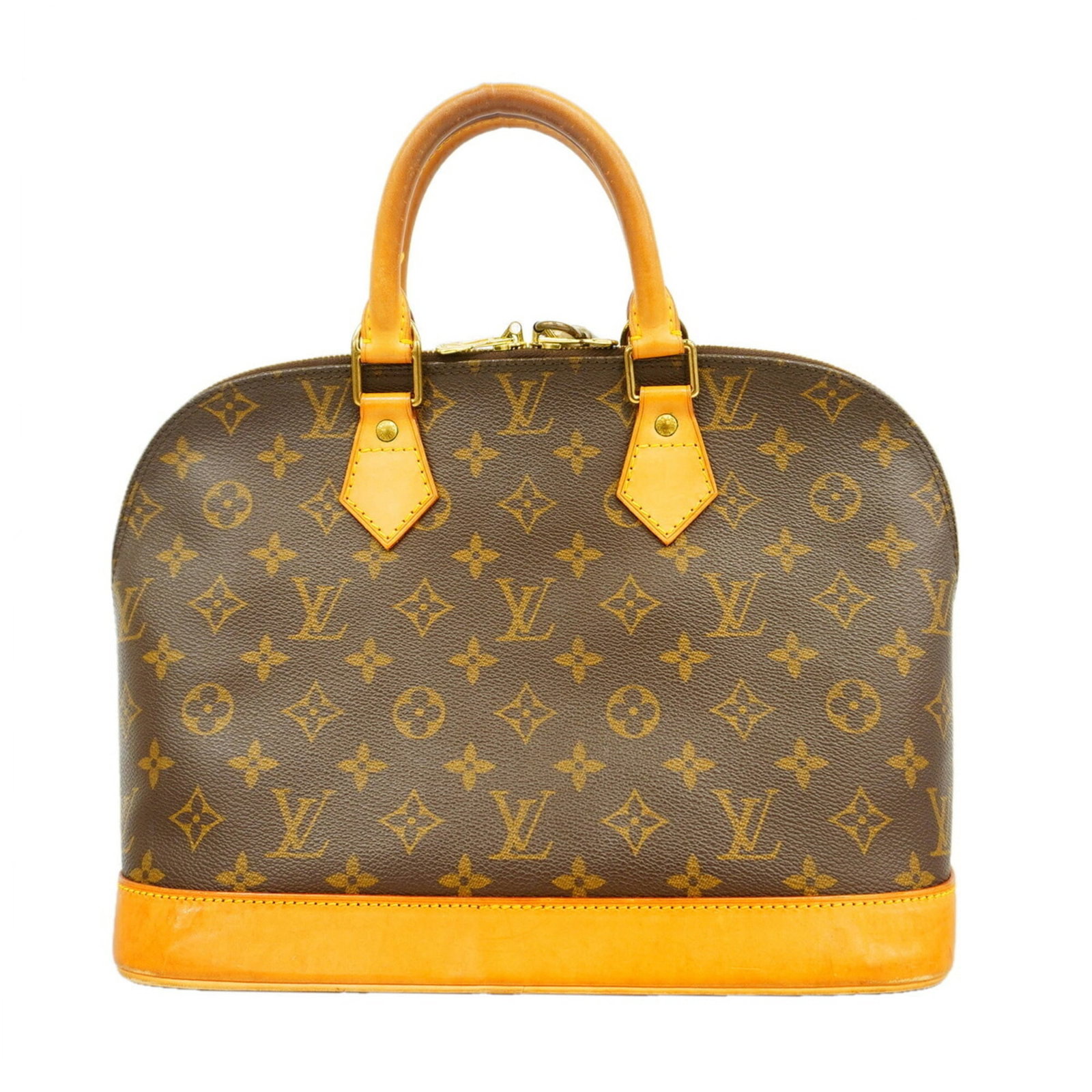 Handbag Louis Vuitton: Handbag Louis Vuitton Brown Louis Vuitton handbag with dimensions 23cm x 30cm x 16cm. This bag features the classic style and craftsmanship of the iconic brand, with a timeless design that exudes soph