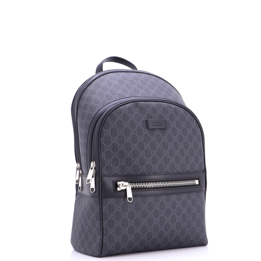 Front zip pocket backpack coated canvas medium - 2