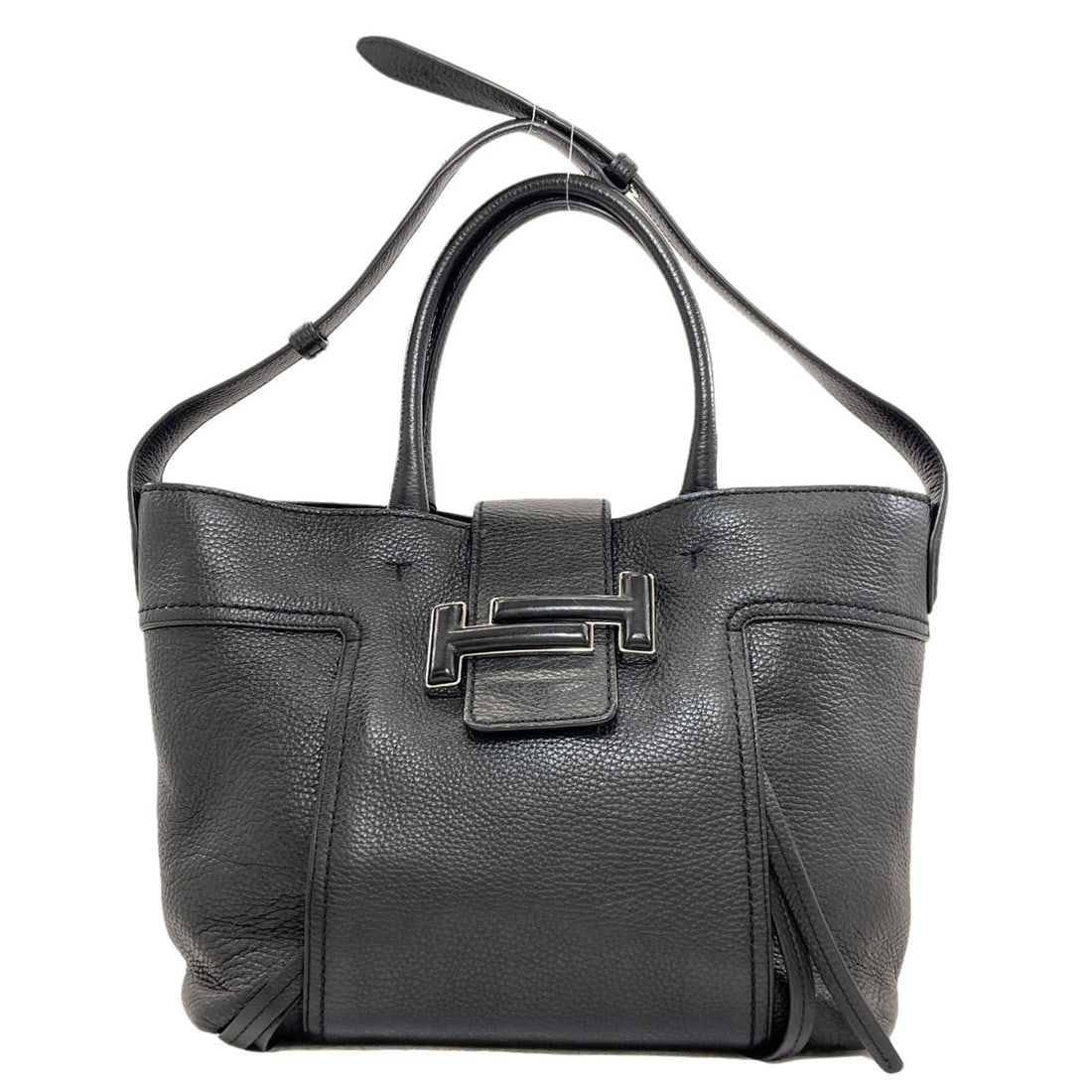 Tods Double T Shopping Bag 2Way Tote Bag Leather: Tods Double T Shopping Bag 2Way Tote Bag Leather Item Specifics: Brand: TODS Style: Tote Bag Color: black Type: Tote Bag Exterior Color: black Exterior Material: Leather Product Disclaimer: Pre-owned
