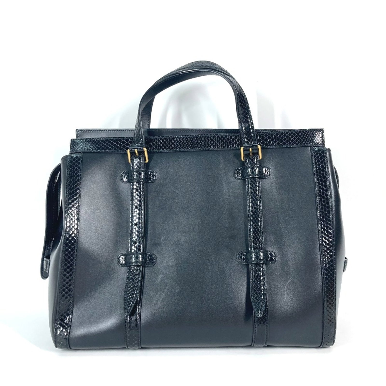 Handbag Leather Gucci - 2
