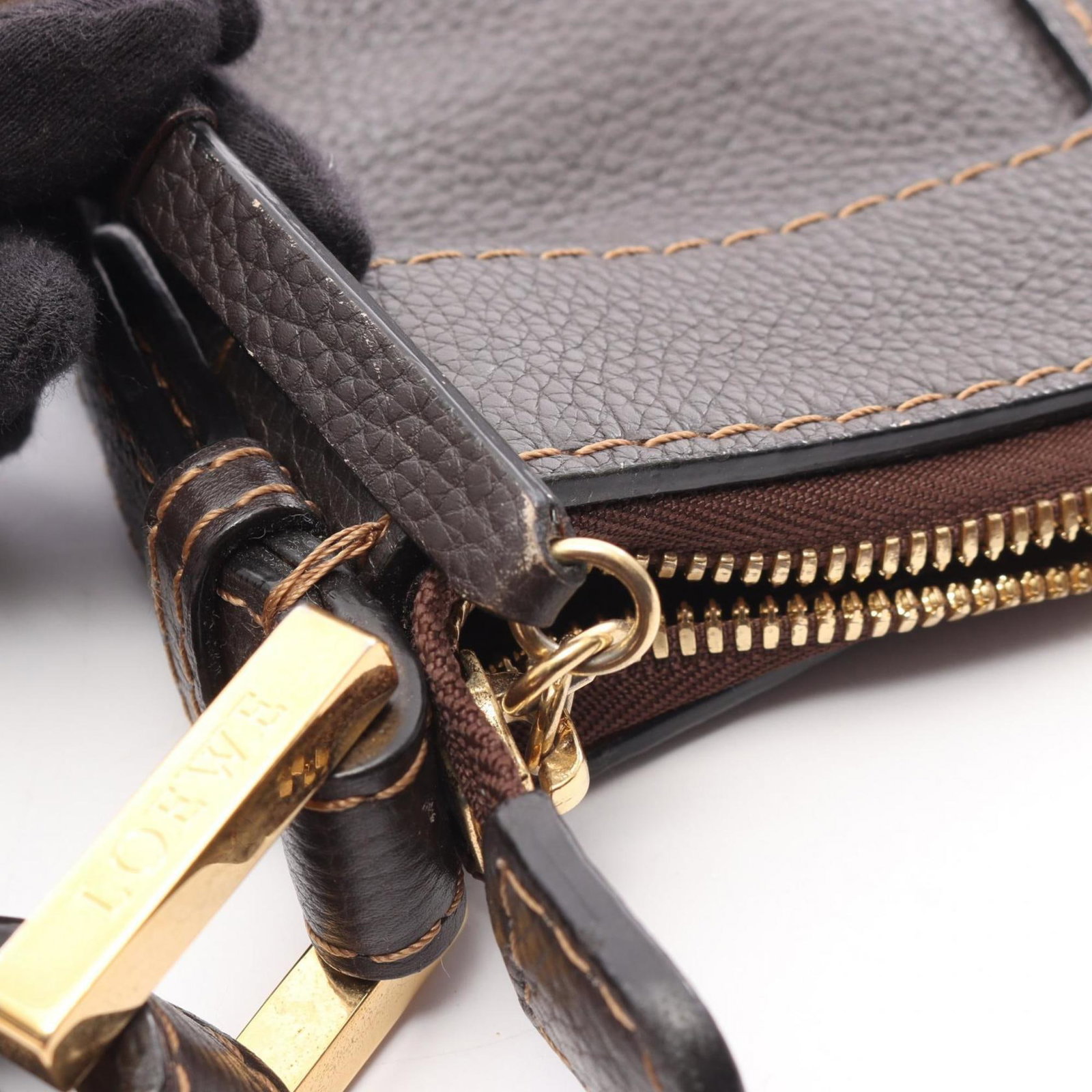 Shoulder Bag Leather - 8