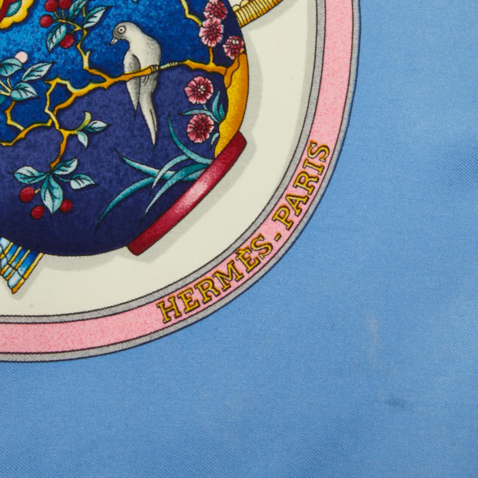Silk Hermes Scarf - 4