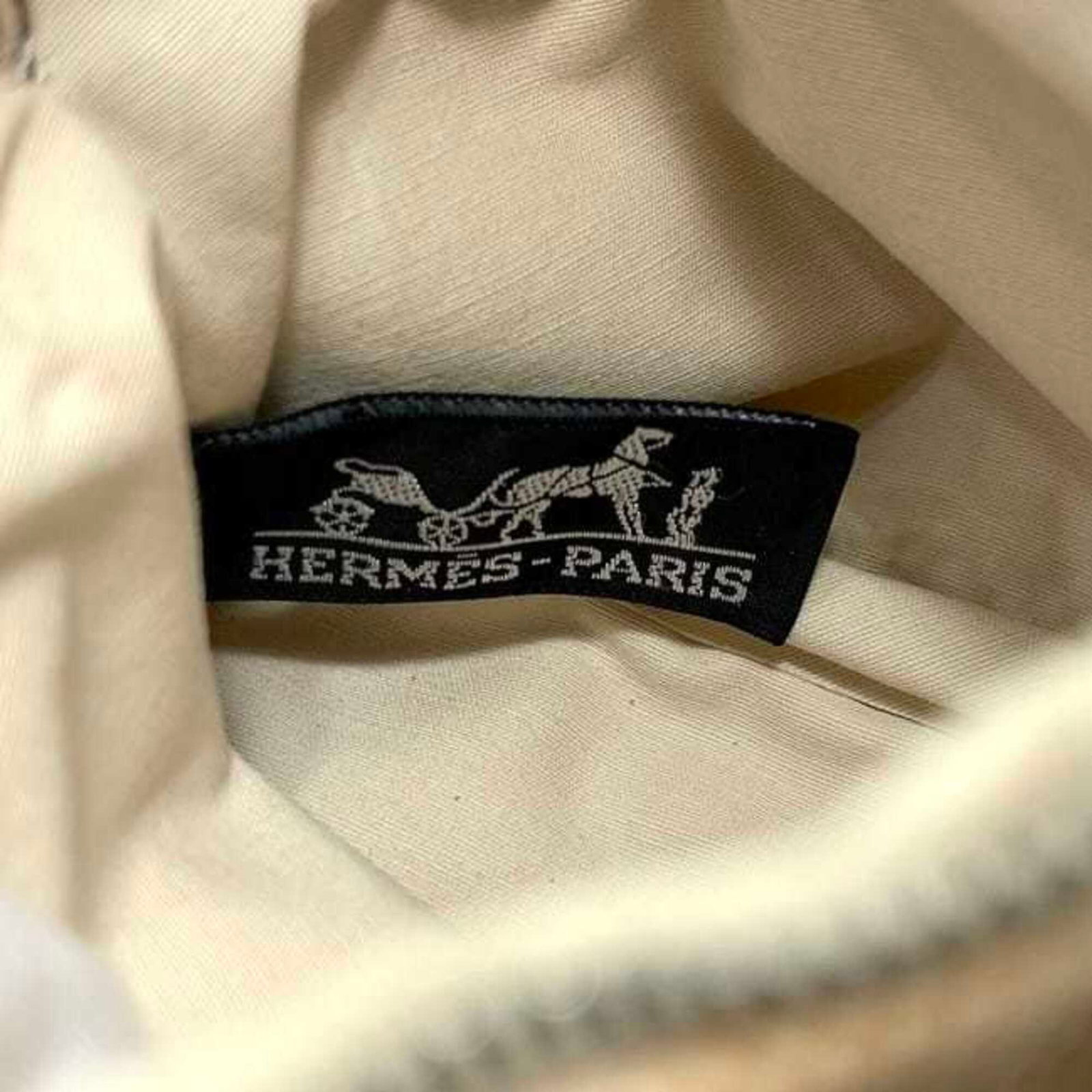 Toile Pouch Hermes - 4