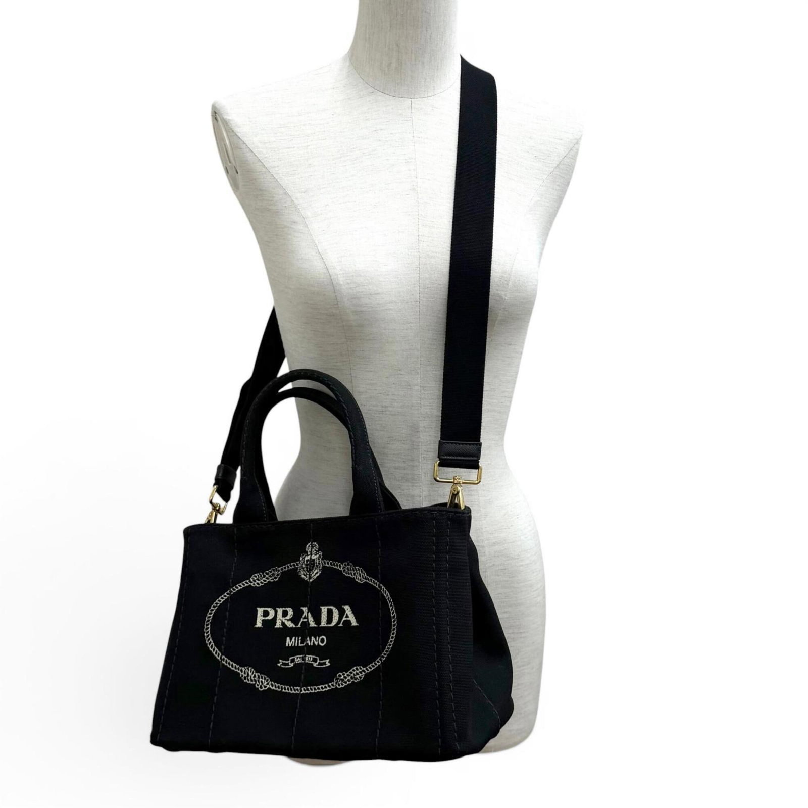 Canvas Prada Tote - 3