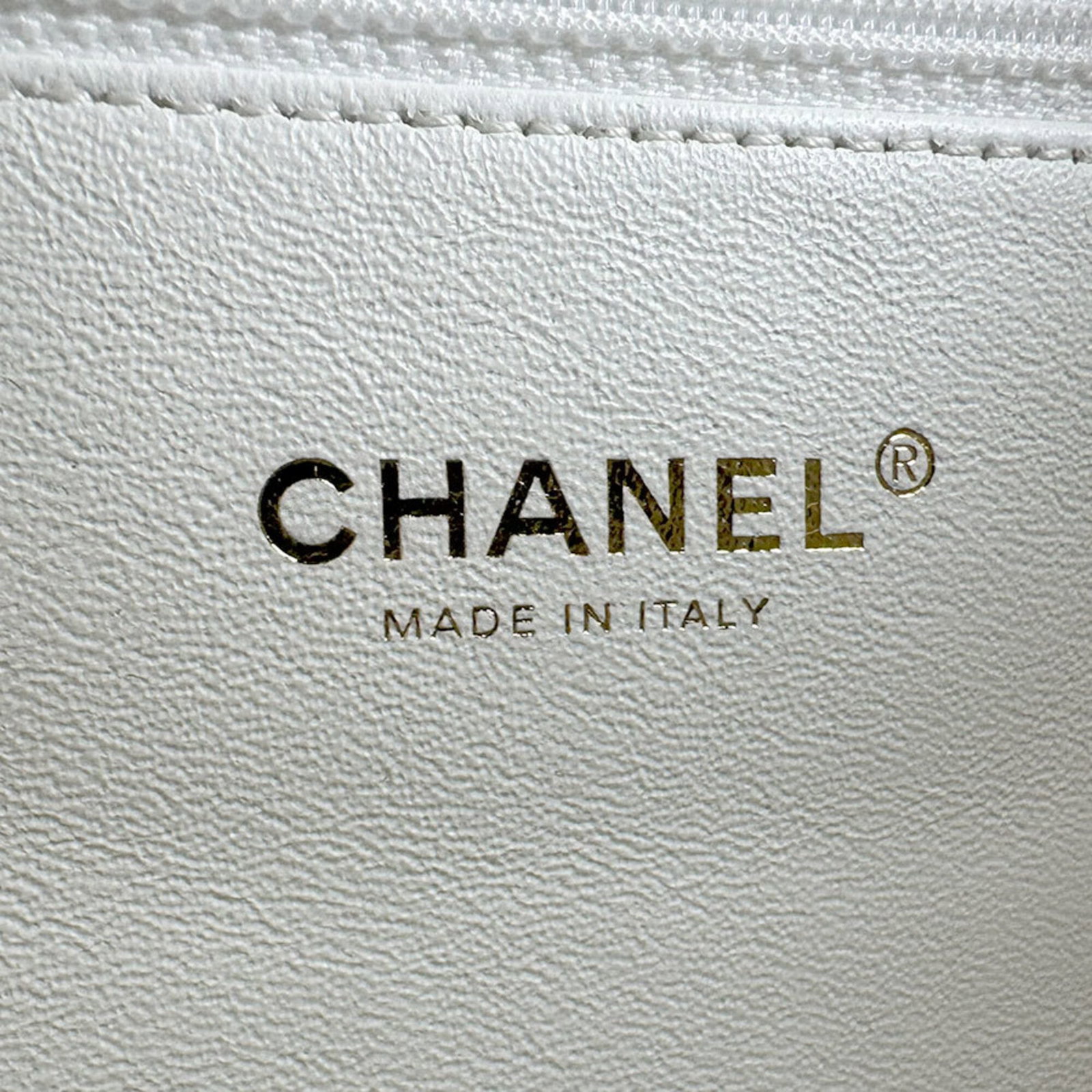 Calfskin Grained Chanel Backpack - 13