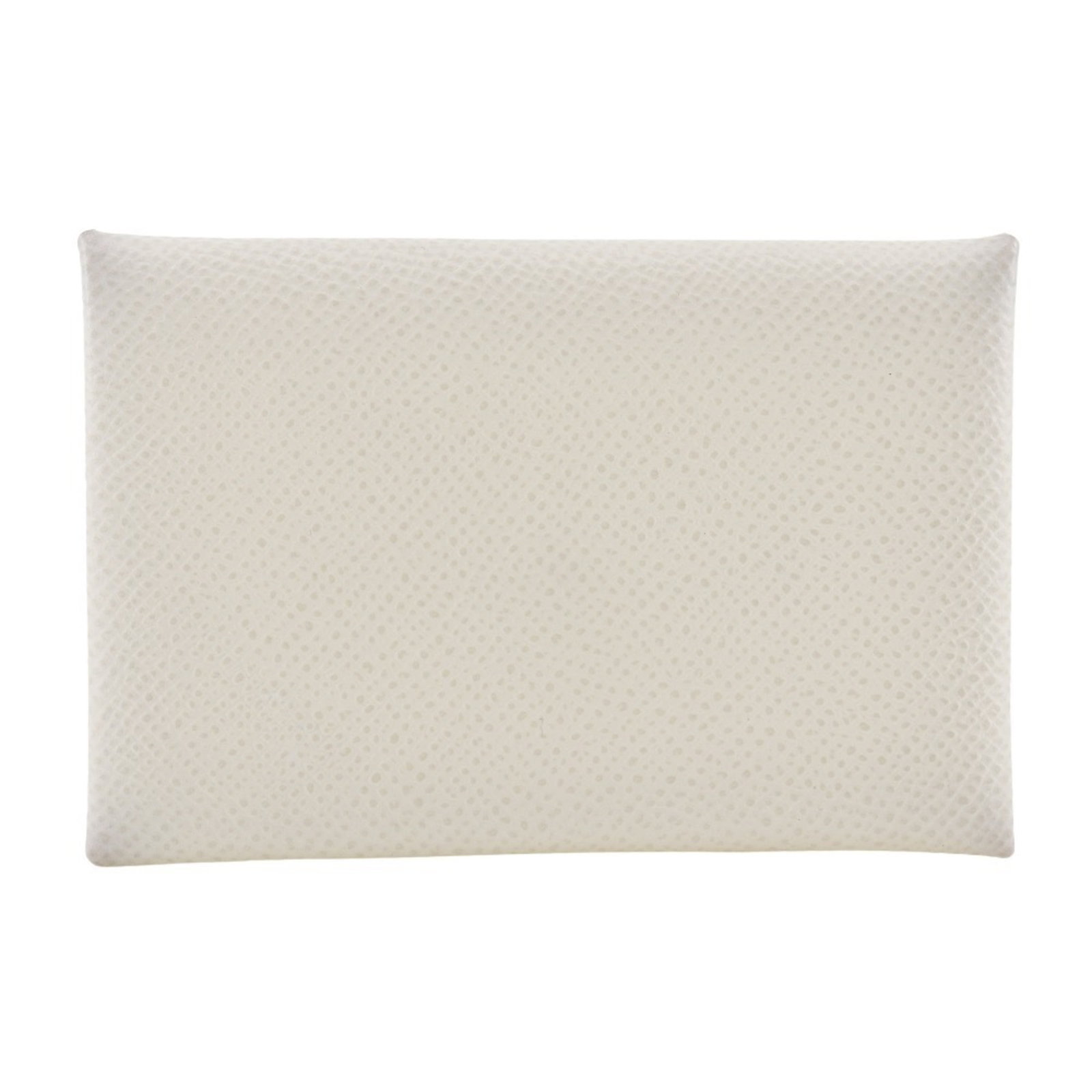Epsom Leather Card Case Hermes: Epsom Leather Card Case Hermes Epsom Leather Card Case by Hermes features a crisp white finish and a sleek, slim design. Made from high-quality Epsom leather, this card case is both stylish and durabl