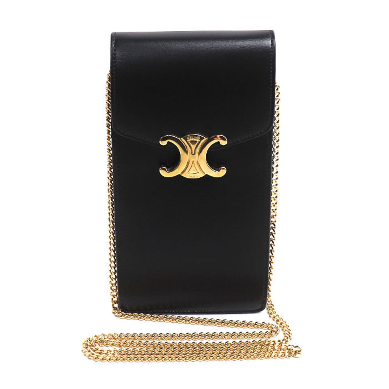Celine Leather Shoulder Bag: Celine Leather Shoulder Bag The Celine Leather Shoulder Bag is a sleek and sophisticated design from the renowned French fashion house. Crafted from high-quality black leather, this shoulder bag