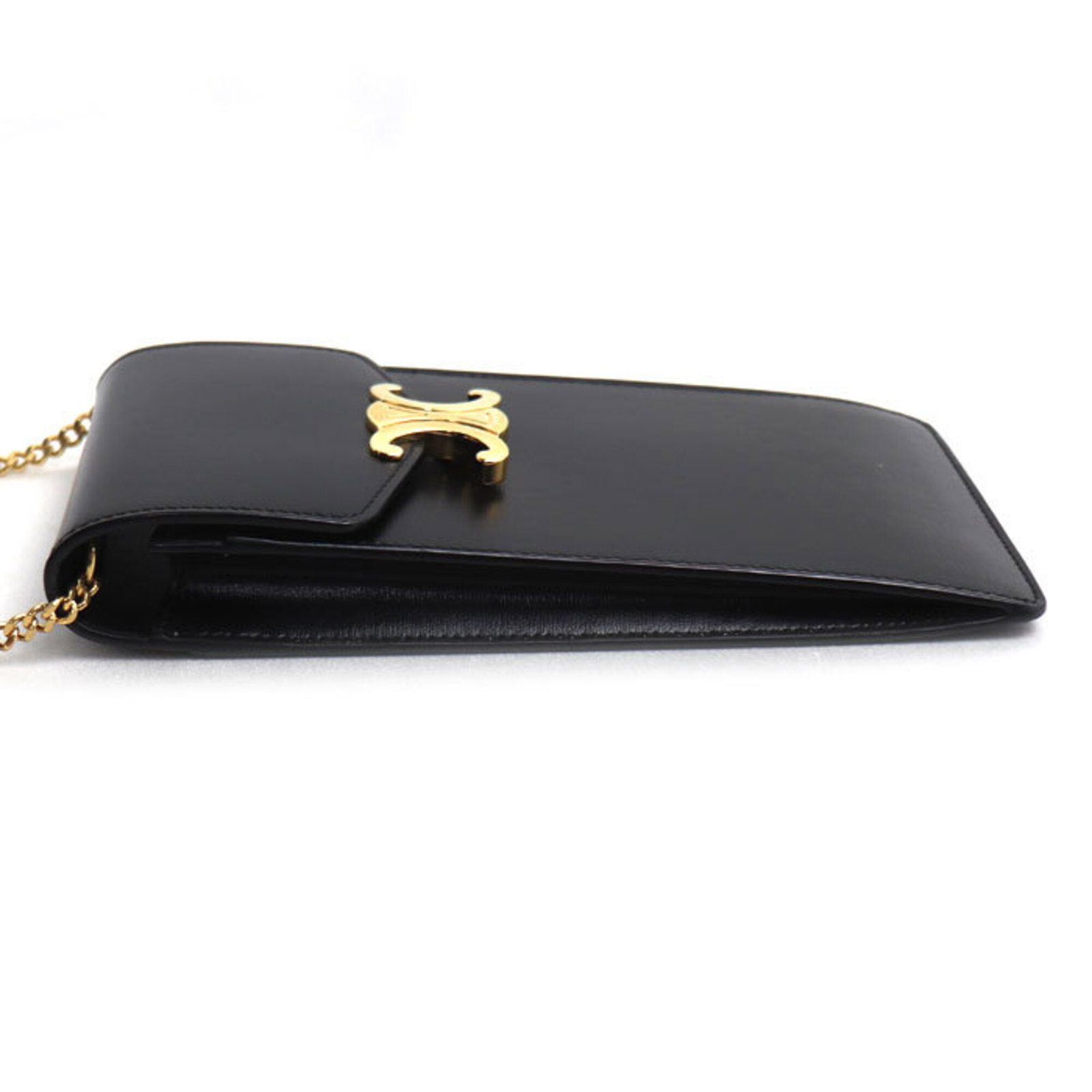 Celine Leather Shoulder Bag - 3