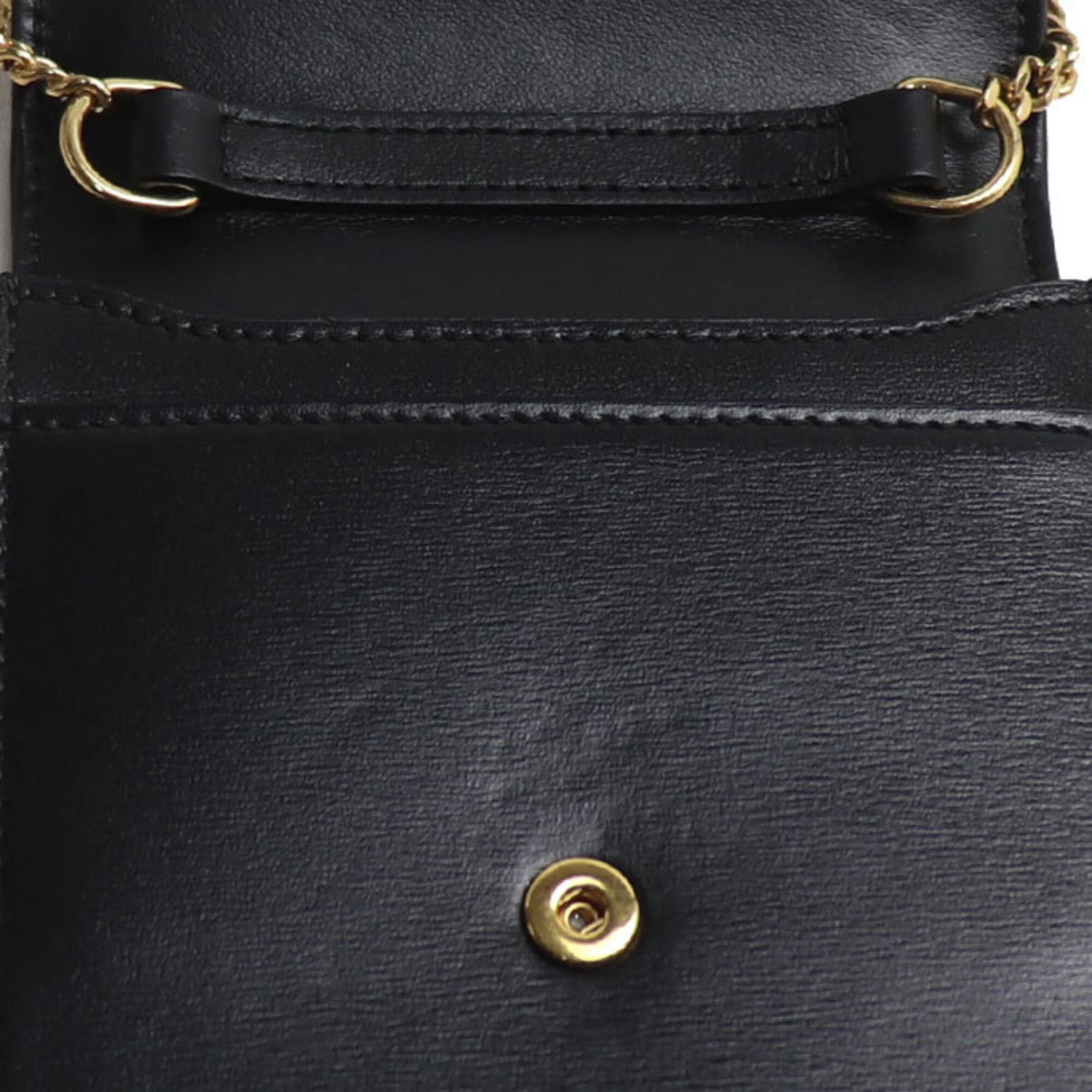 Celine Leather Shoulder Bag - 5