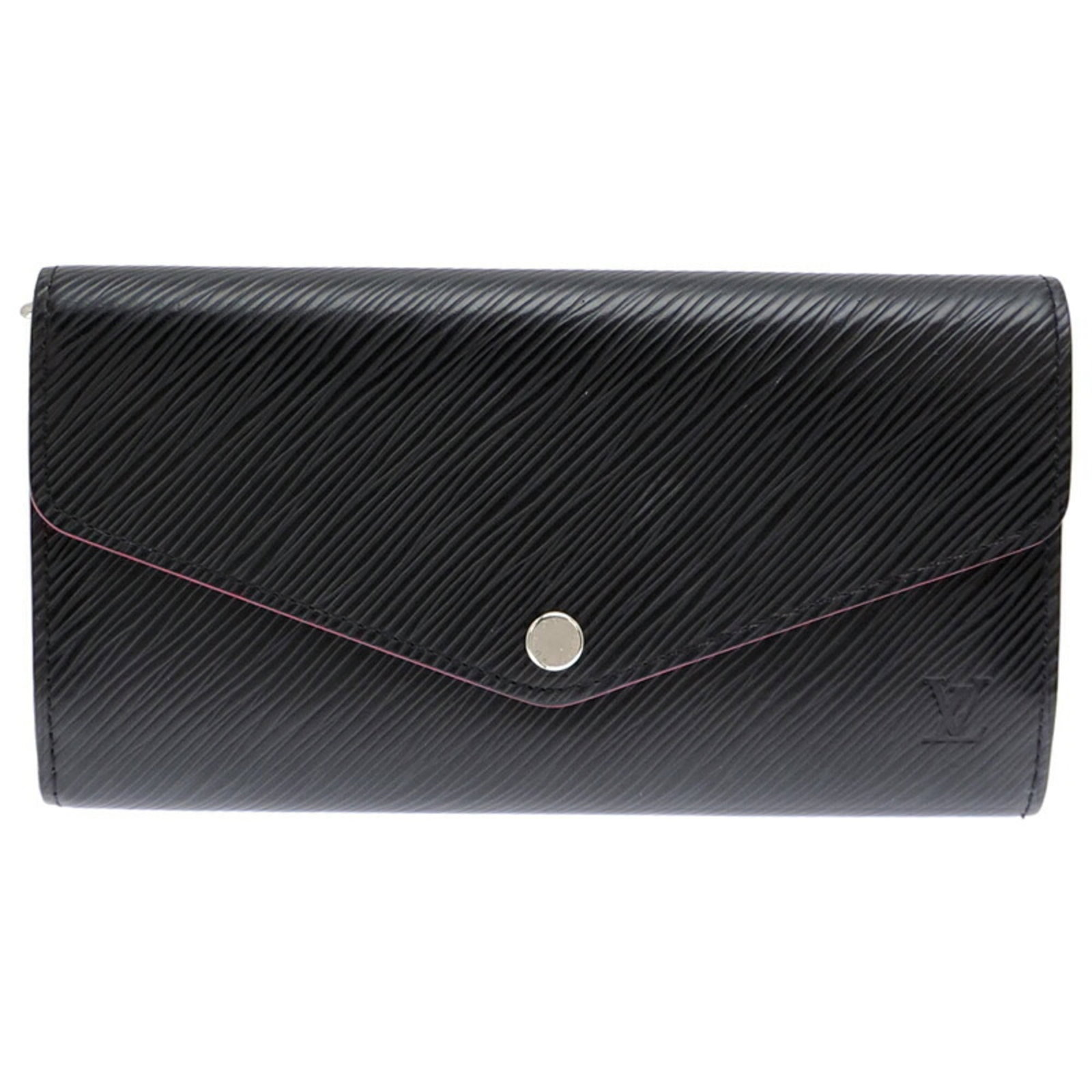 Louis Vuitton Long Wallet (Bi-Fold) Epi Leather: Louis Vuitton Long Wallet (Bi-Fold) Epi Leather Black, Hot pink, Noir, or Pink Epi leather Louis Vuitton Long Wallet (Bi-Fold) measures 10cm x 19cm x 3cm, with a sleek 3.93'' x 7.48'' x 1.18''
