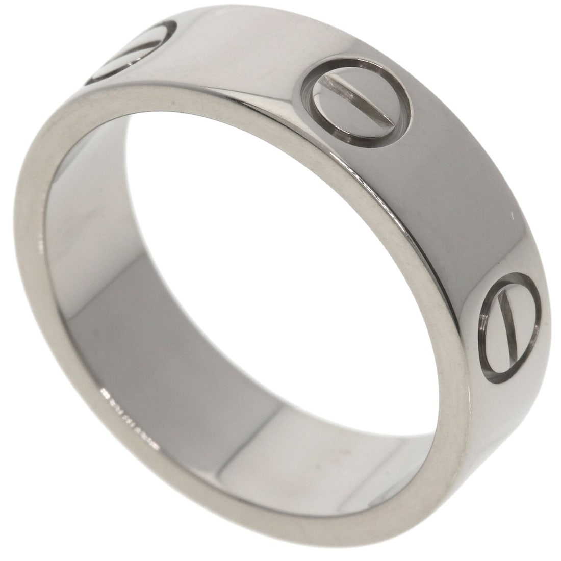 Love Cartier Ring #53 White Gold