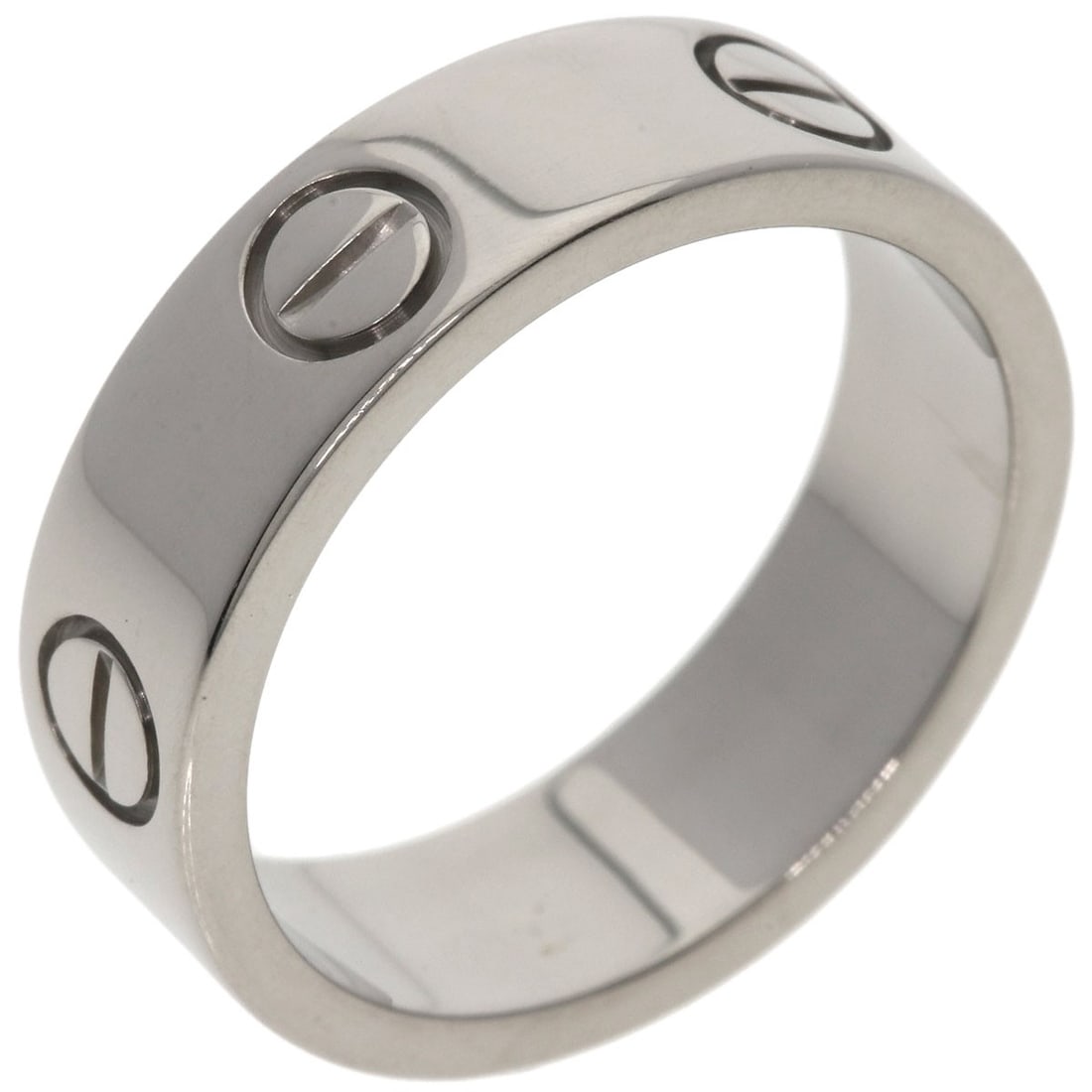Love Cartier Ring #53 White Gold - 2