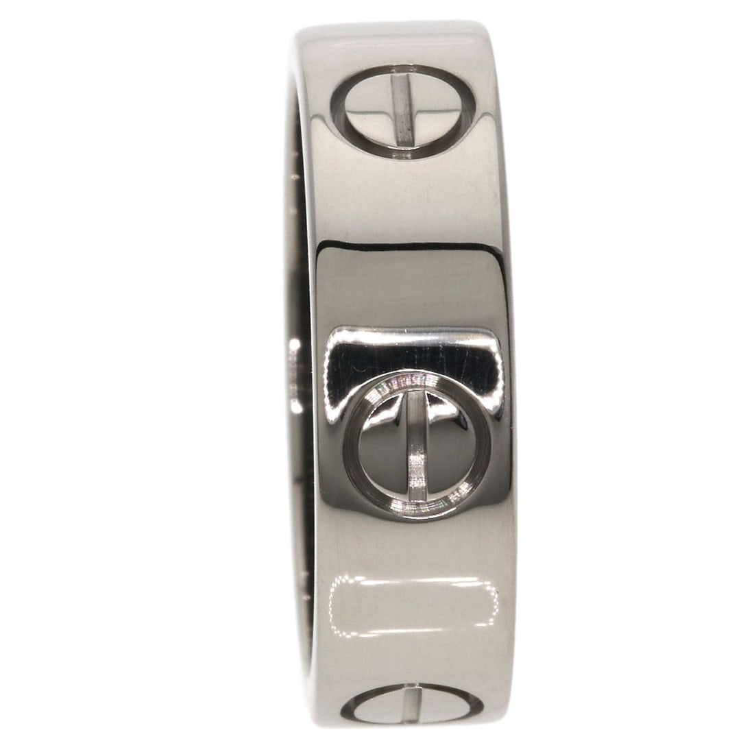 Love Cartier Ring #53 White Gold - 3