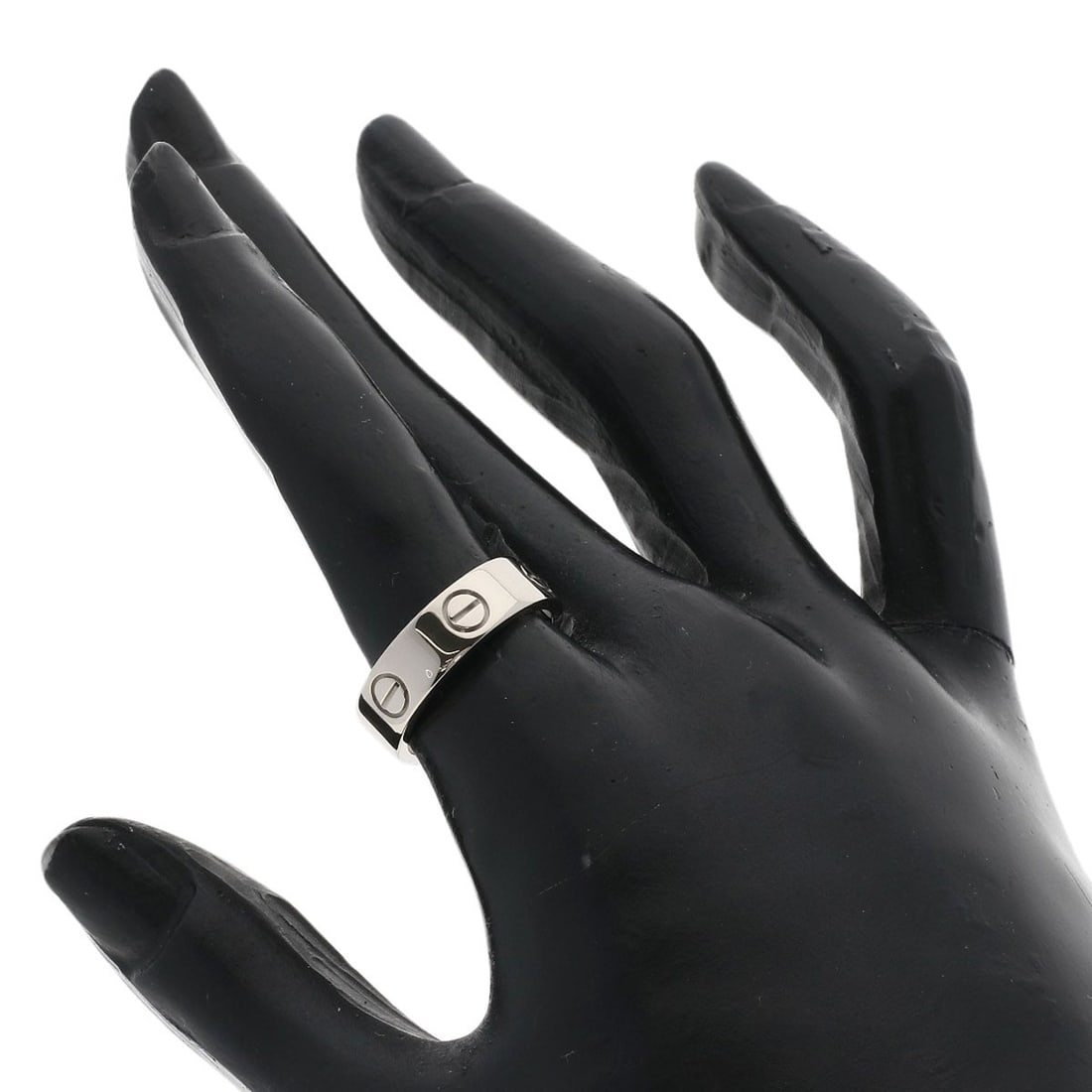 Love Cartier Ring #53 White Gold - 5