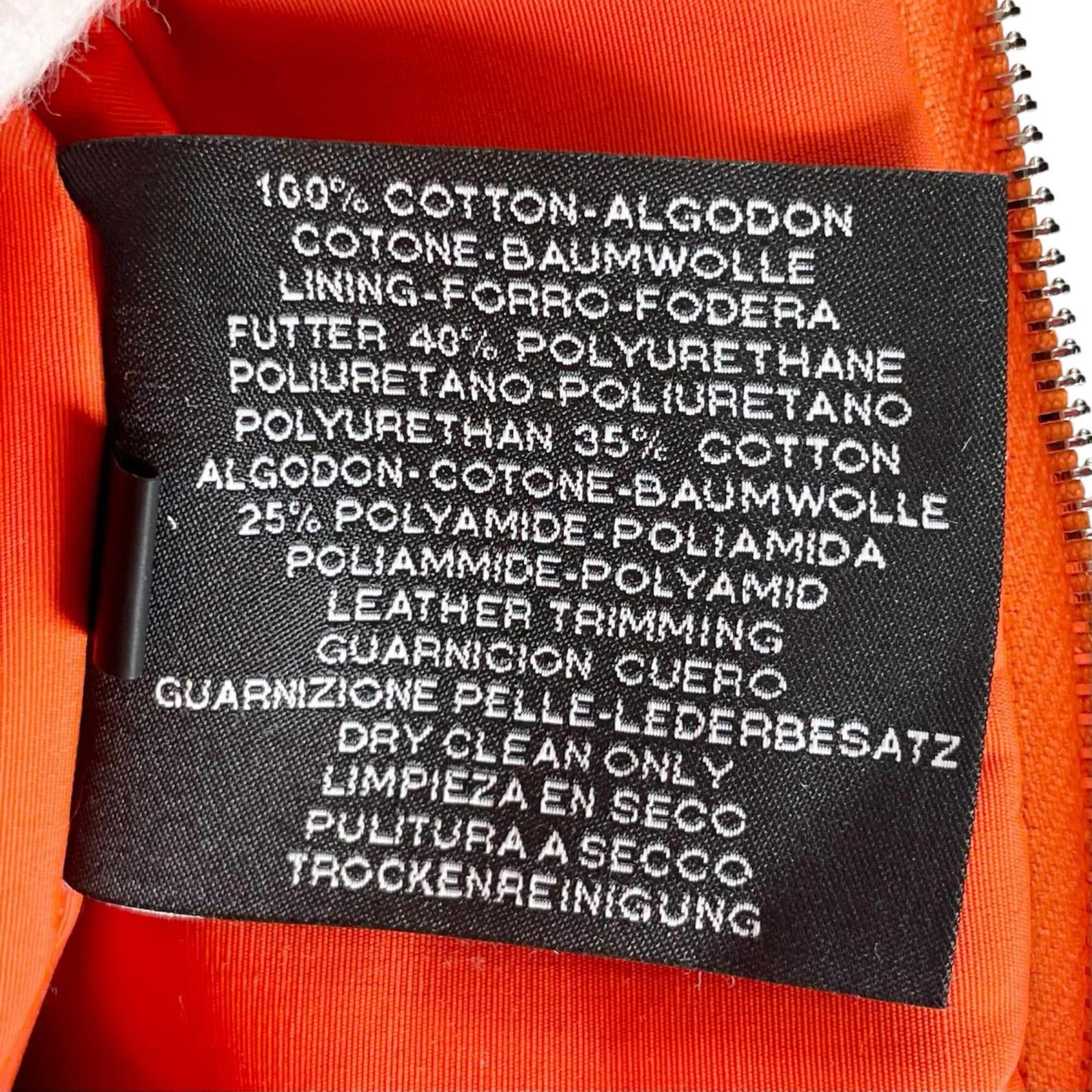 Elastane Leather Cotton Polyamide Hermes Pouch - 9