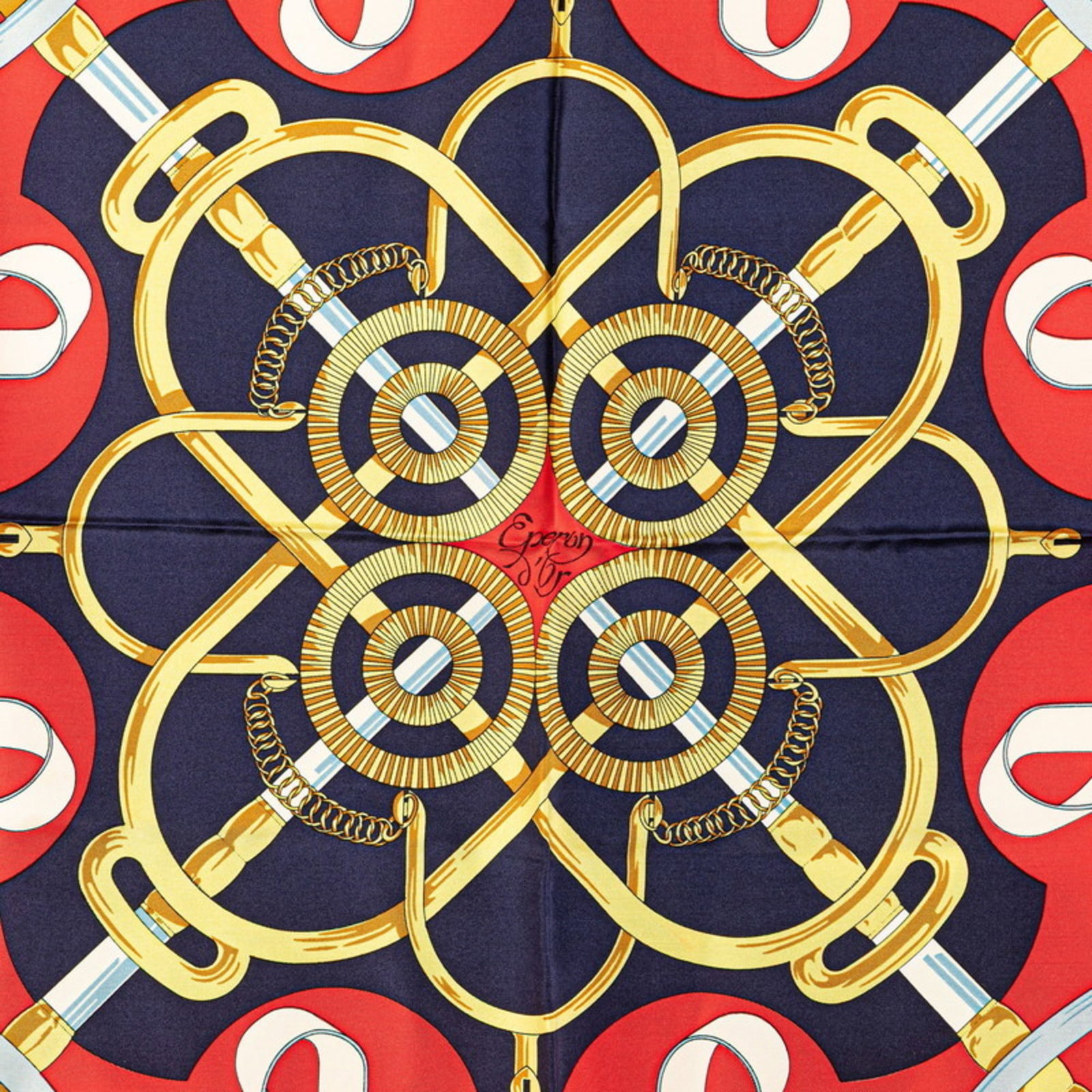 Silk Hermes Scarf - 2