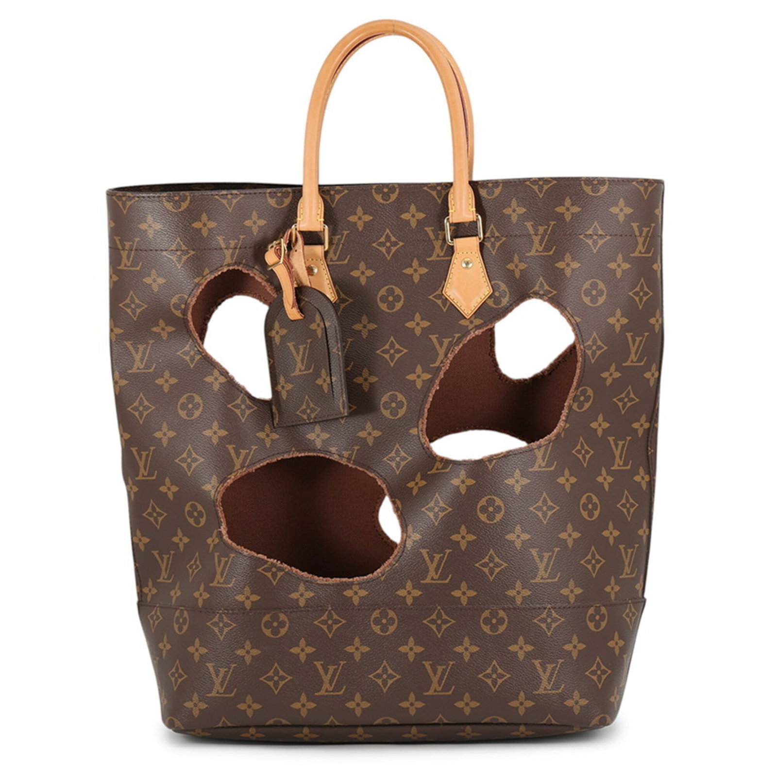 Louis Vuitton Monogram Handbag: Louis Vuitton Monogram Handbag The Louis Vuitton Monogram Handbag is a classic design from France, featuring the iconic monogram pattern in brown. Made from high-quality materials, this handbag measur