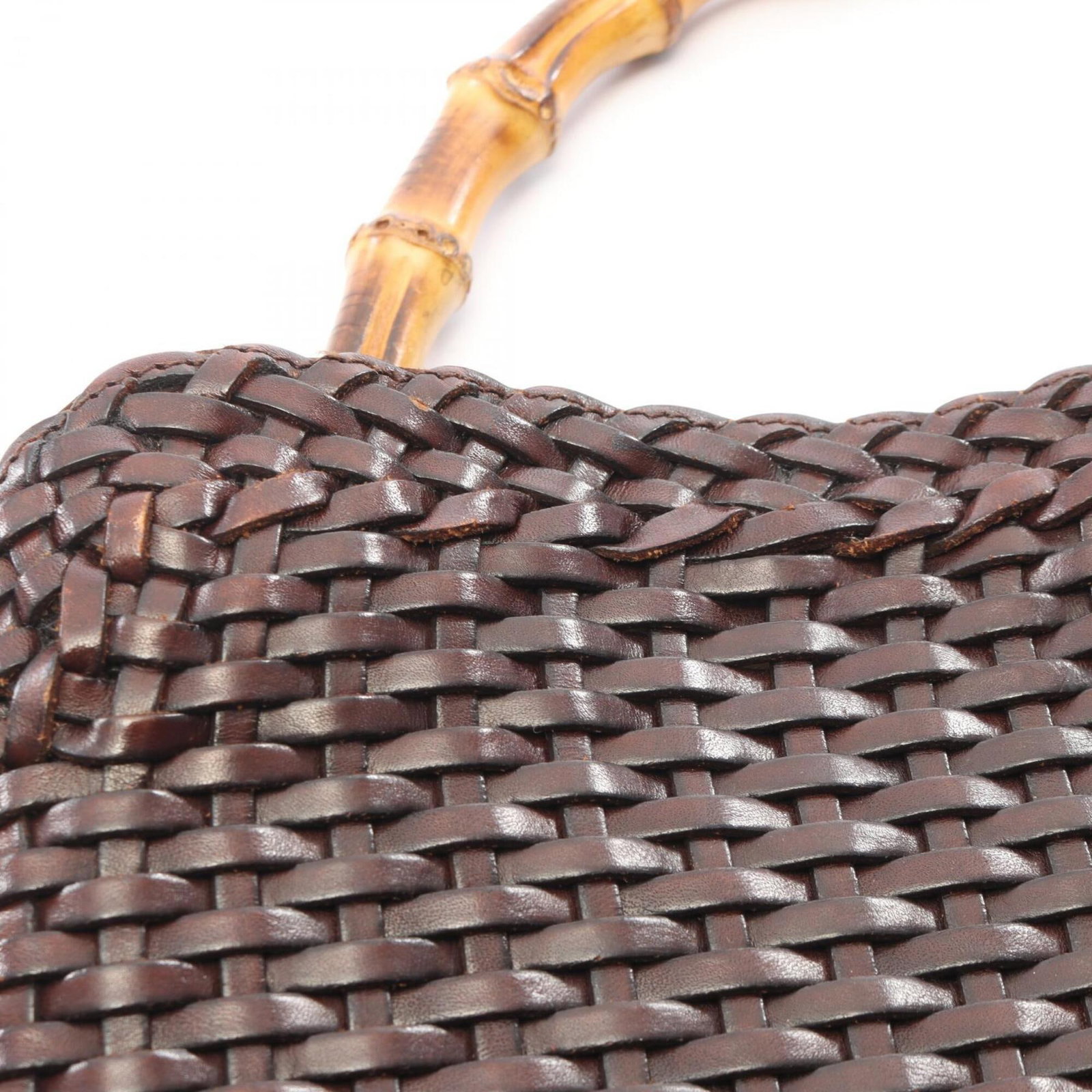 Handbag Leather Gucci - 11