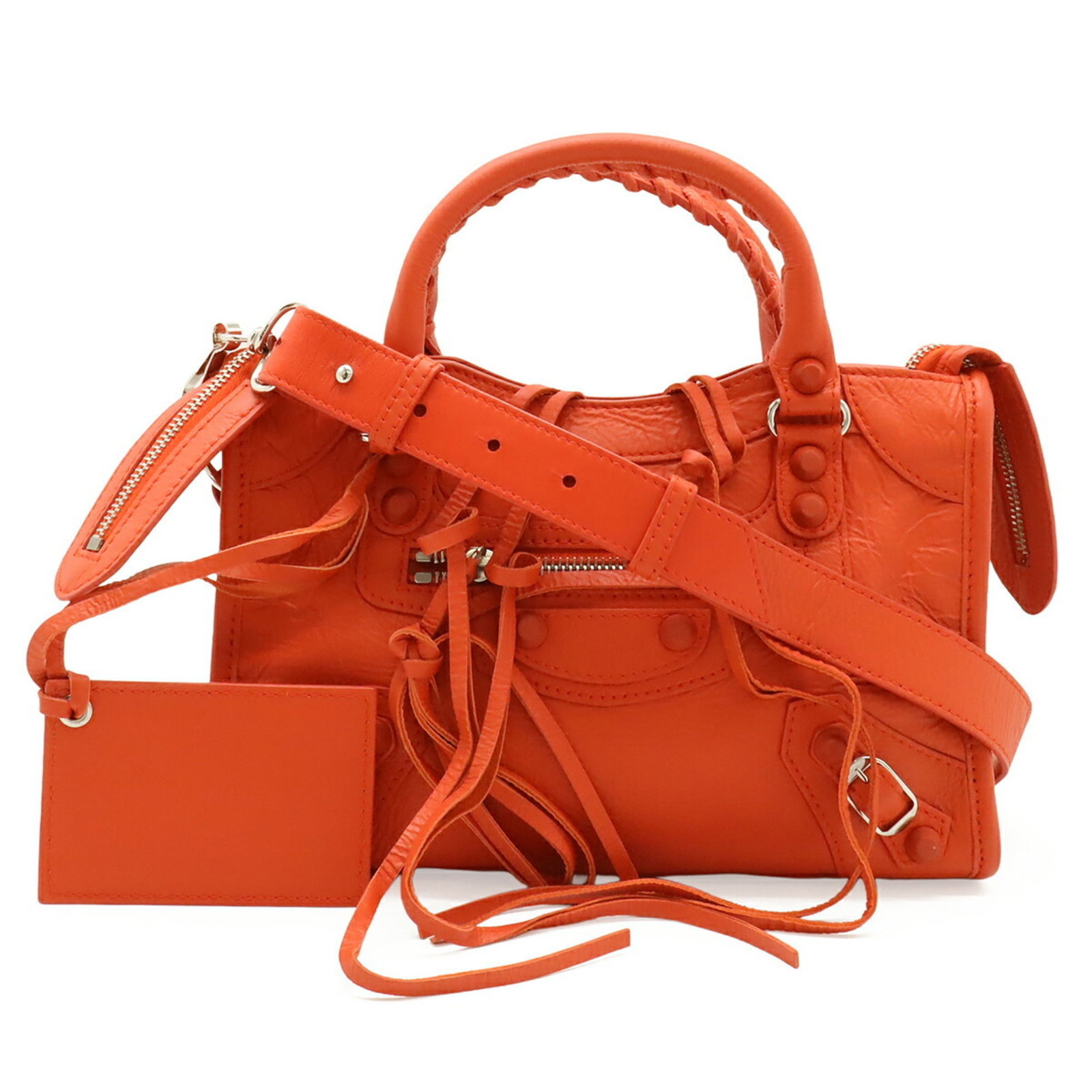 Balenciaga Handbag Shoulder Bag Leather: Balenciaga Handbag Shoulder Bag Leather Balenciaga Handbag Shoulder Bag Leather is a stylish red leather shoulder bag with a 110cm adjustable strap. Weighing 490g, it measures 15cm x 24cm x 8cm and