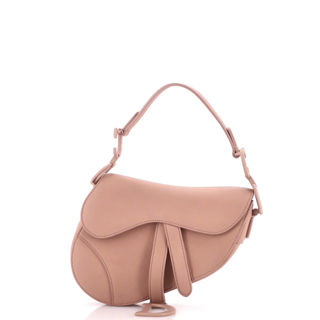 Ultra Matte Leather Saddle Mini Dior Handbag Christian: Ultra Matte Leather Saddle Mini Dior Handbag Christian Ultra Matte Leather Saddle Mini Dior Handbag in Neutral Color. This Ultra Matte Saddle Mini Dior handbag features a neutral exterior with minor